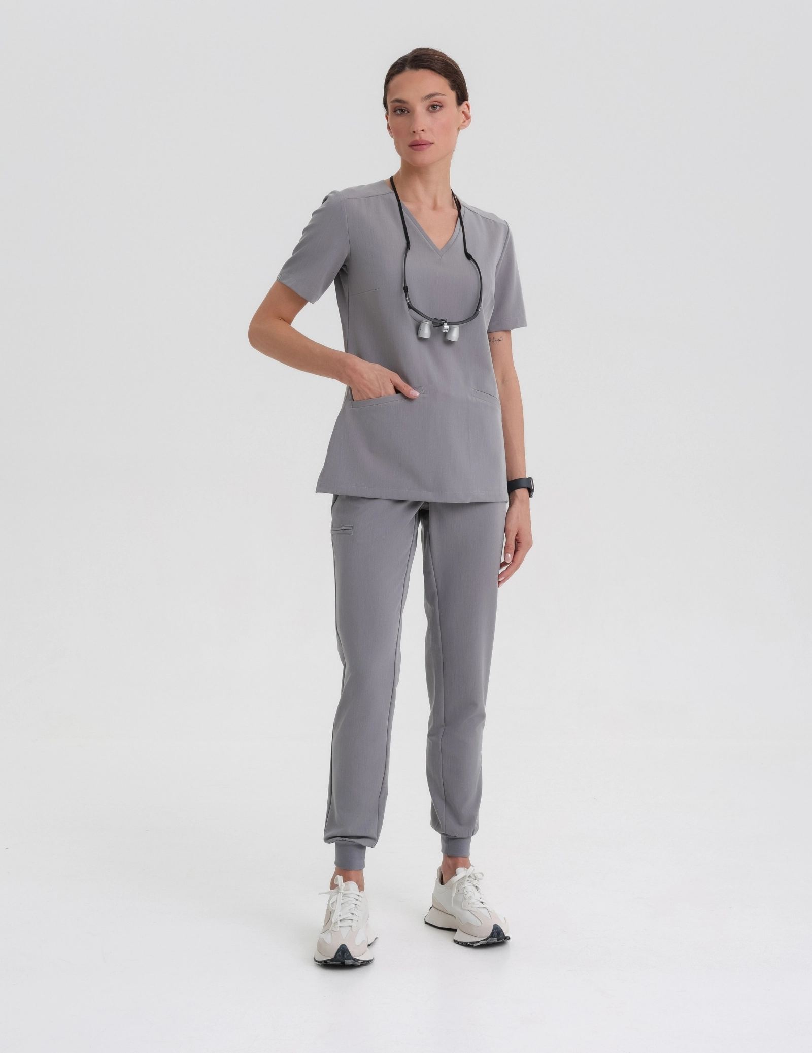 Pantaloni Medici Donna Jogger - SHARK GRAY
