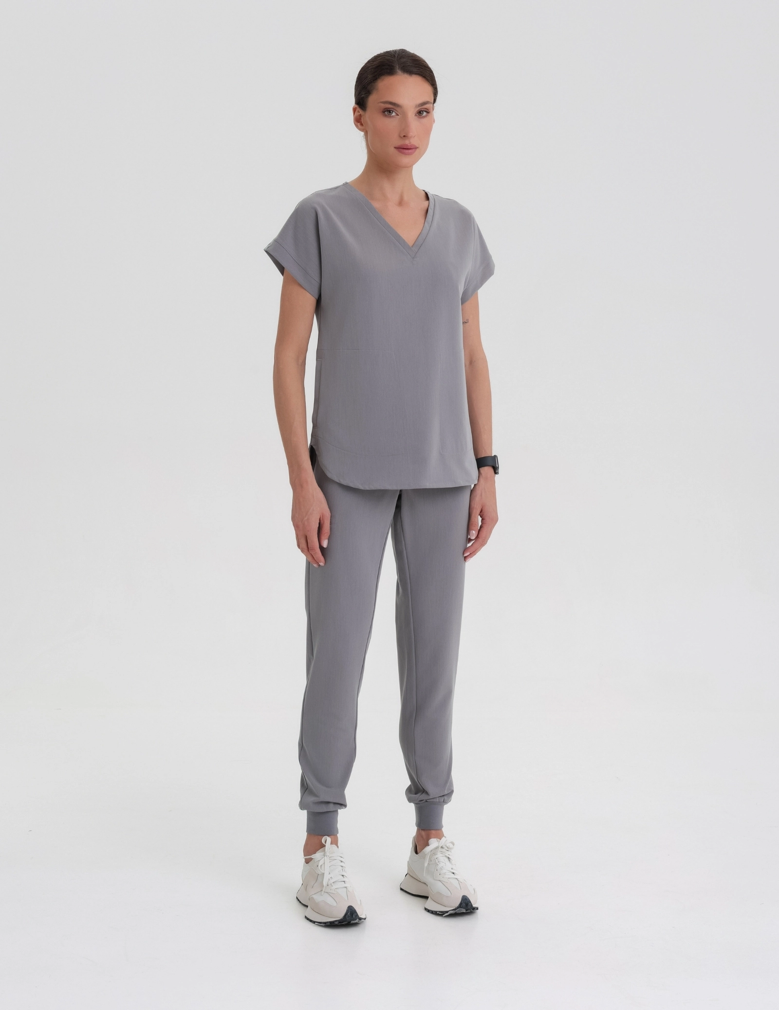 Pantaloni Medici Donna Jogger - SHARK GRAY