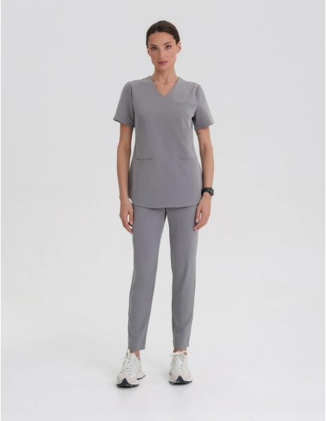 Pantaloni Medici Donna Basic - SHARK GRAY