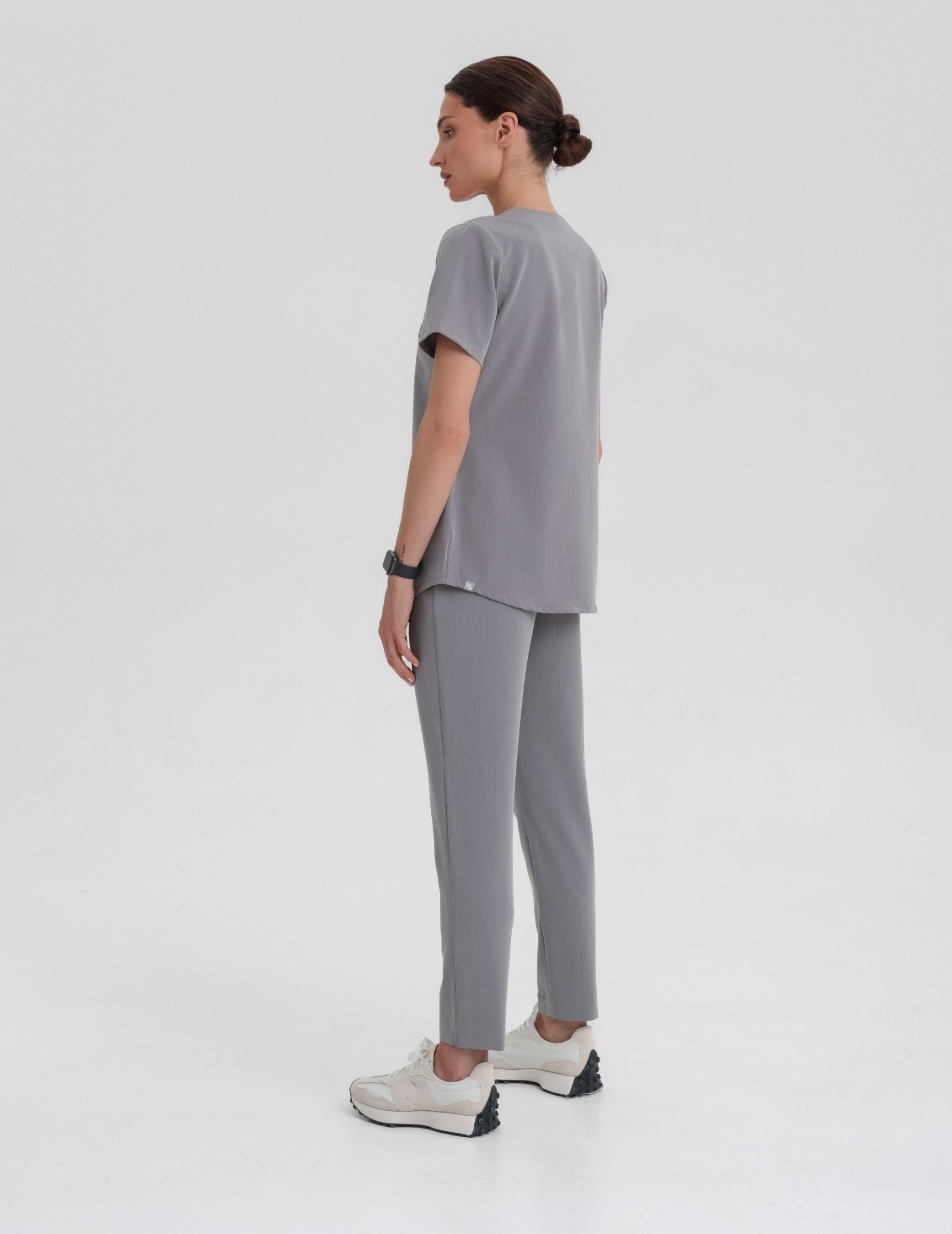 Pantaloni Medici Donna Basic - SHARK GRAY