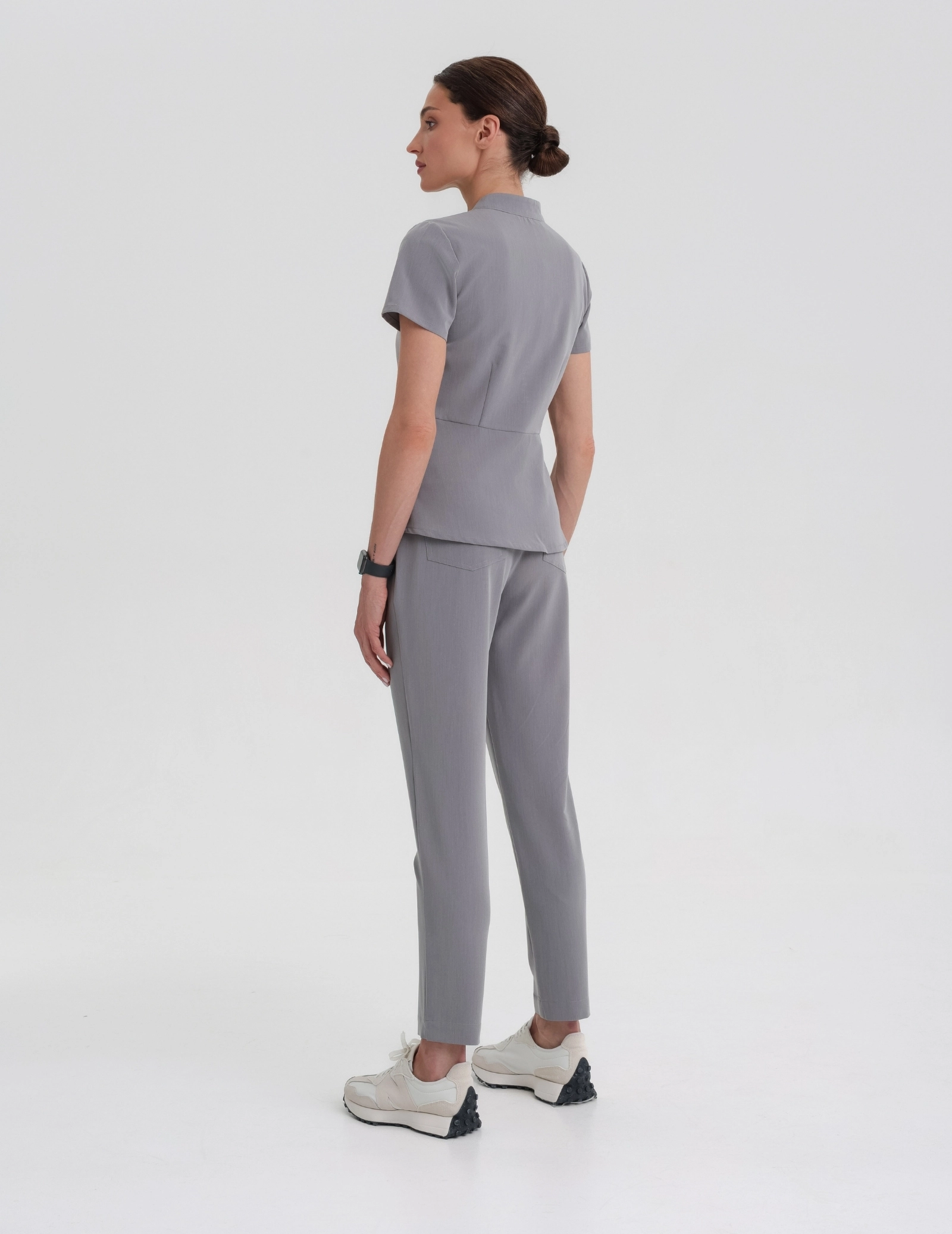 Pantaloni Medici Donna Basic - SHARK GRAY