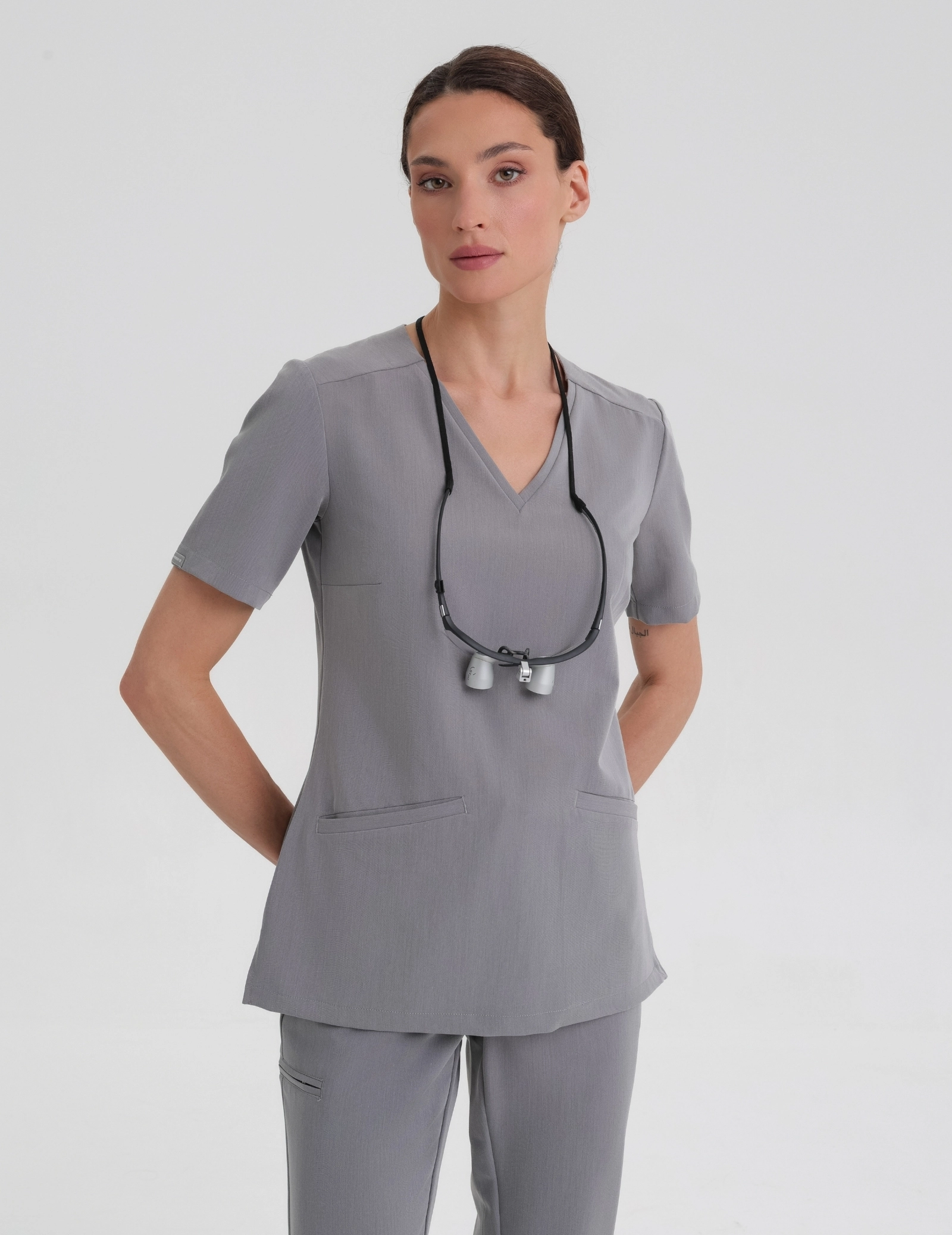 Casacca Medica Casy - SHARK GRAY