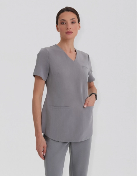 Casacca Medica Grace - SHARK GRAY