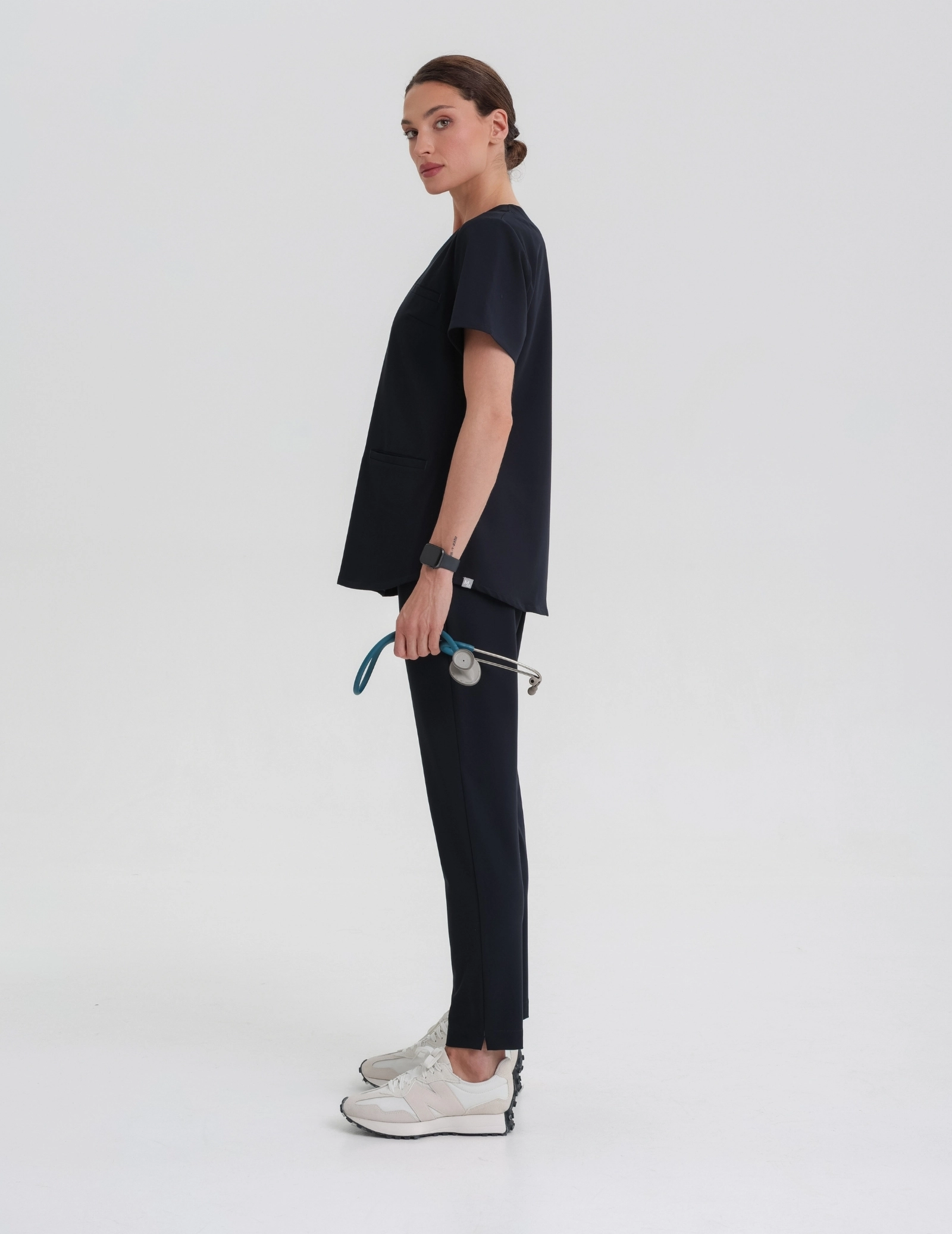 Pantaloni Medici Donna Basic - MIDNIGHT BLUE
