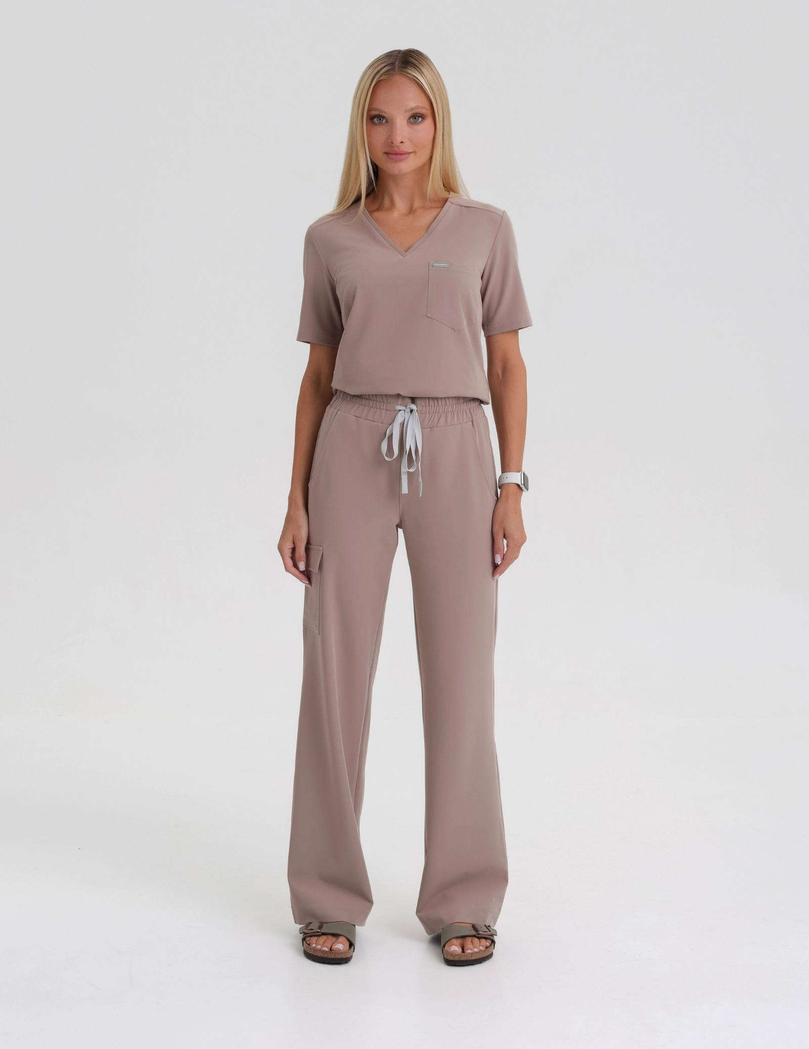 Pantaloni Medici Donna Yoga – BEIGE