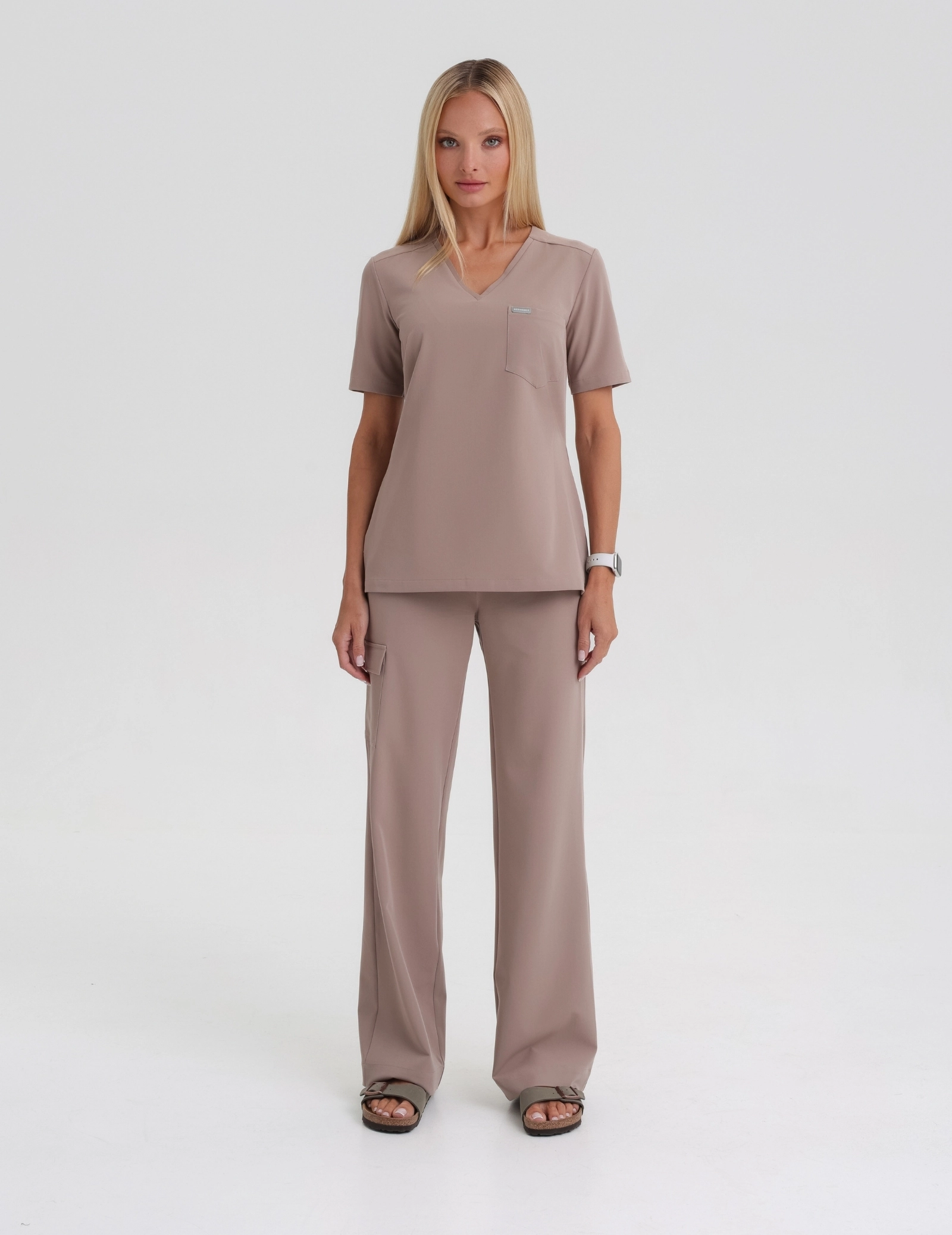 Pantaloni Medici Donna Yoga – BEIGE