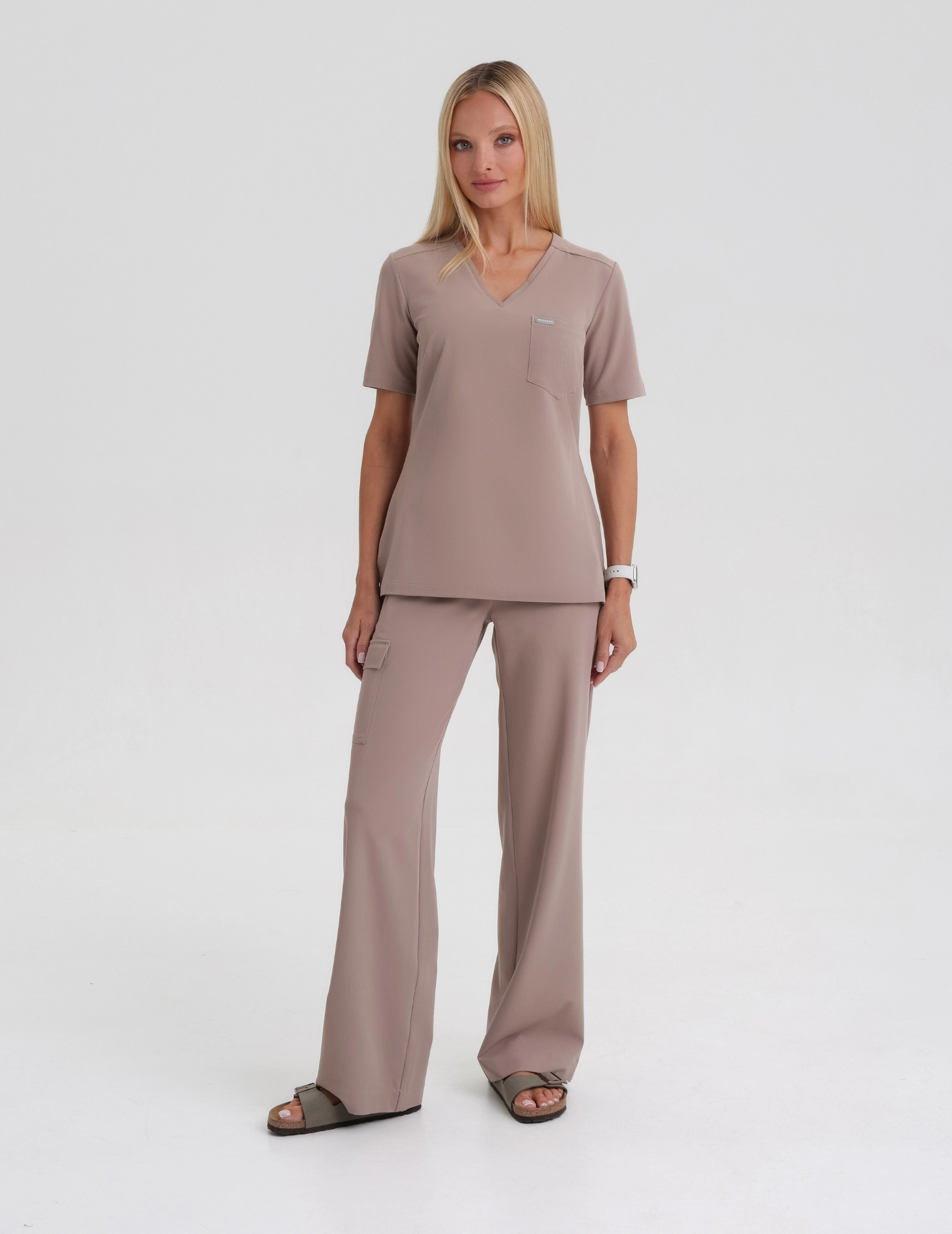 Pantaloni Medici Donna Yoga – BEIGE