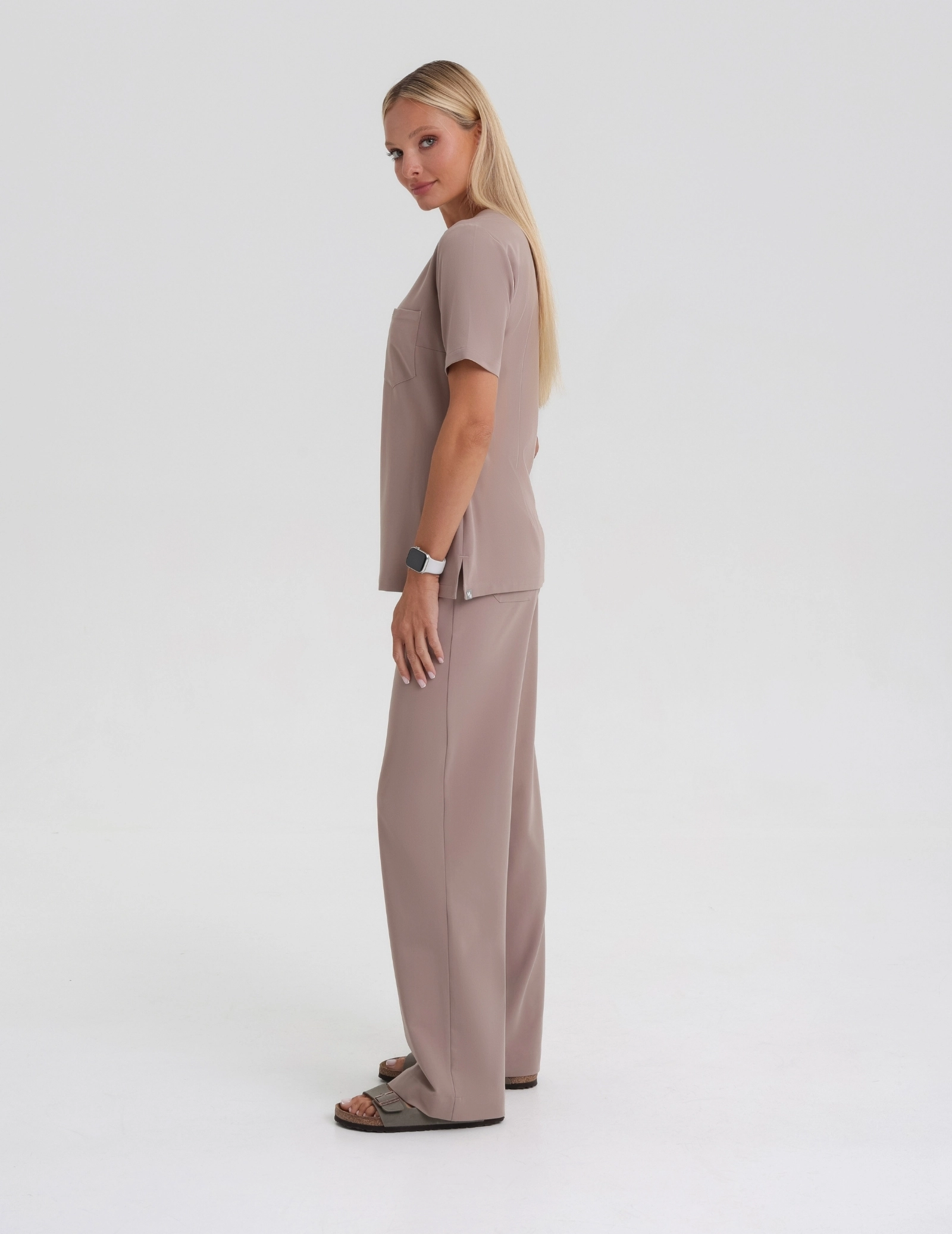Pantaloni Medici Donna Yoga – BEIGE