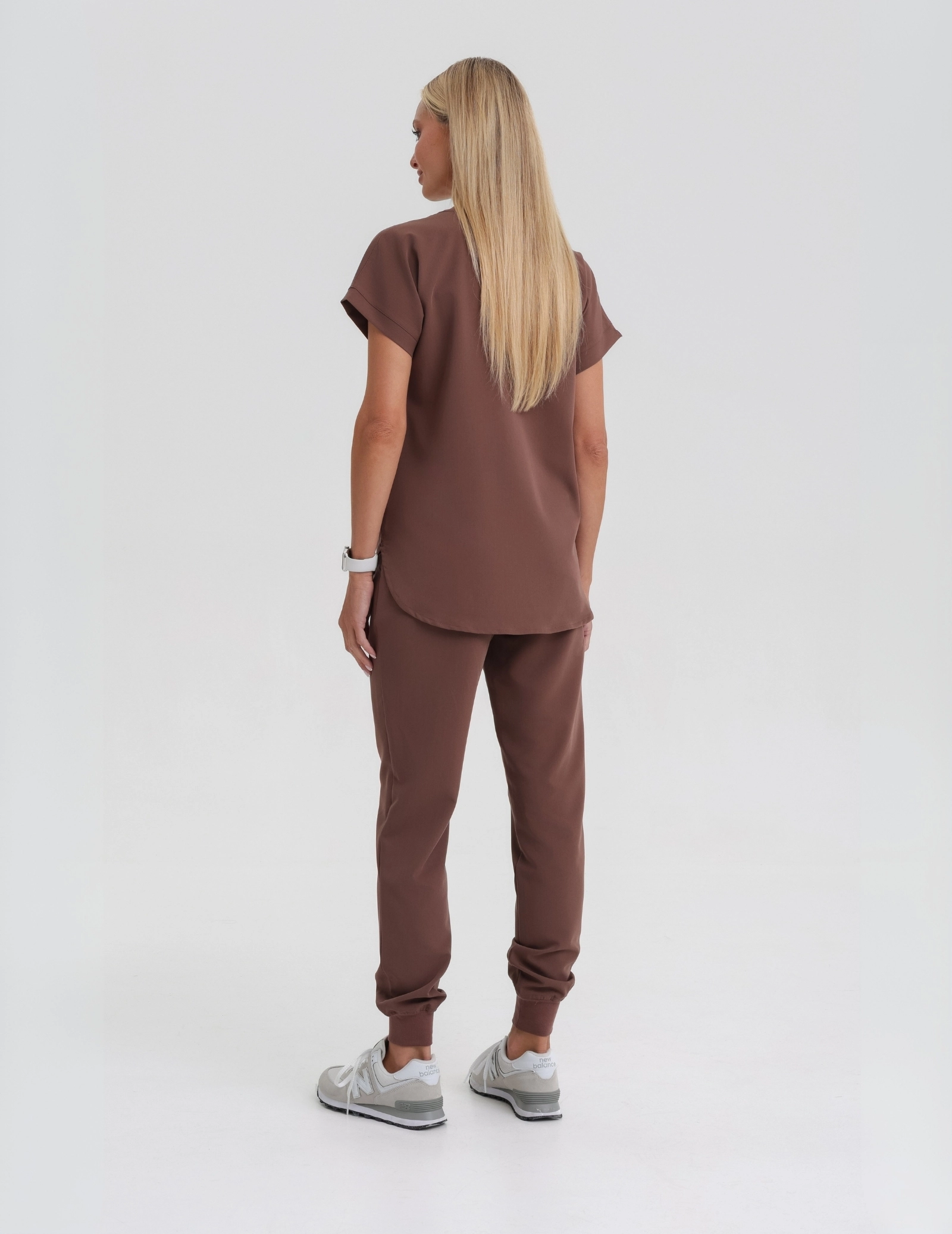Pantaloni Medici Donna Jogger - MILKY BROWN