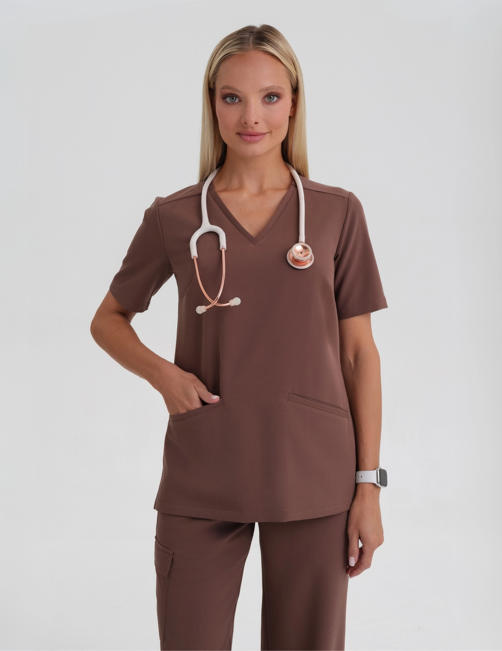 Casacca Medica Casy - MILKY BROWN