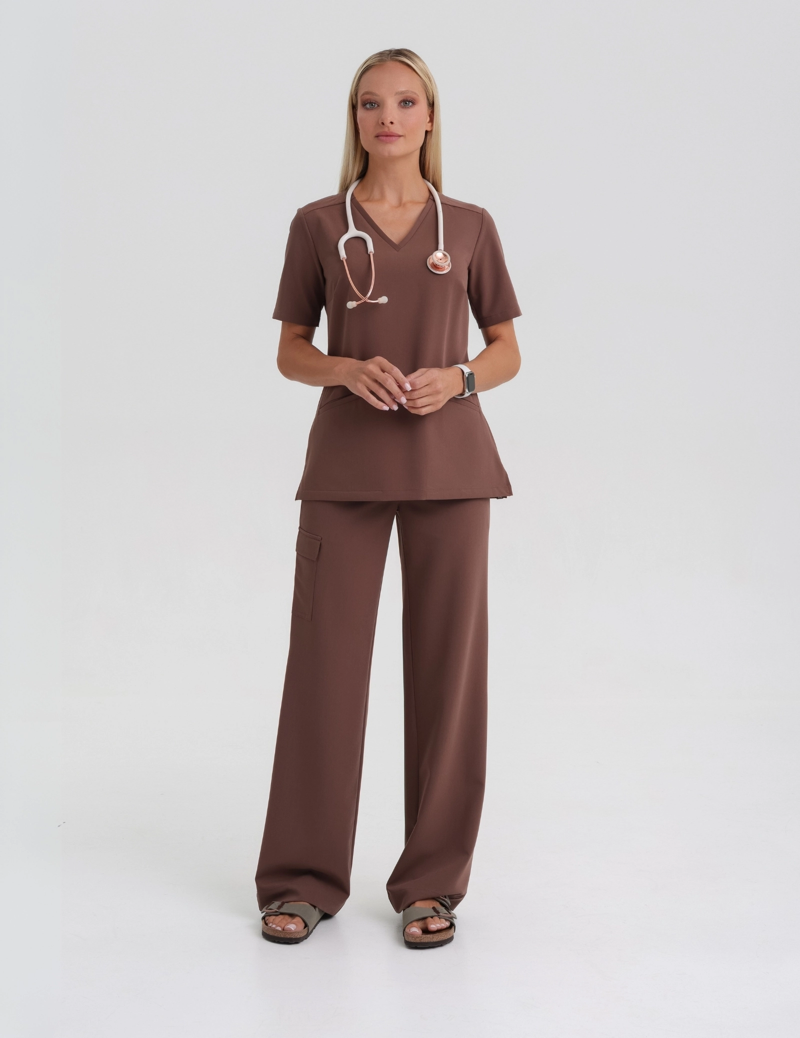 Casacca Medica Casy - MILKY BROWN