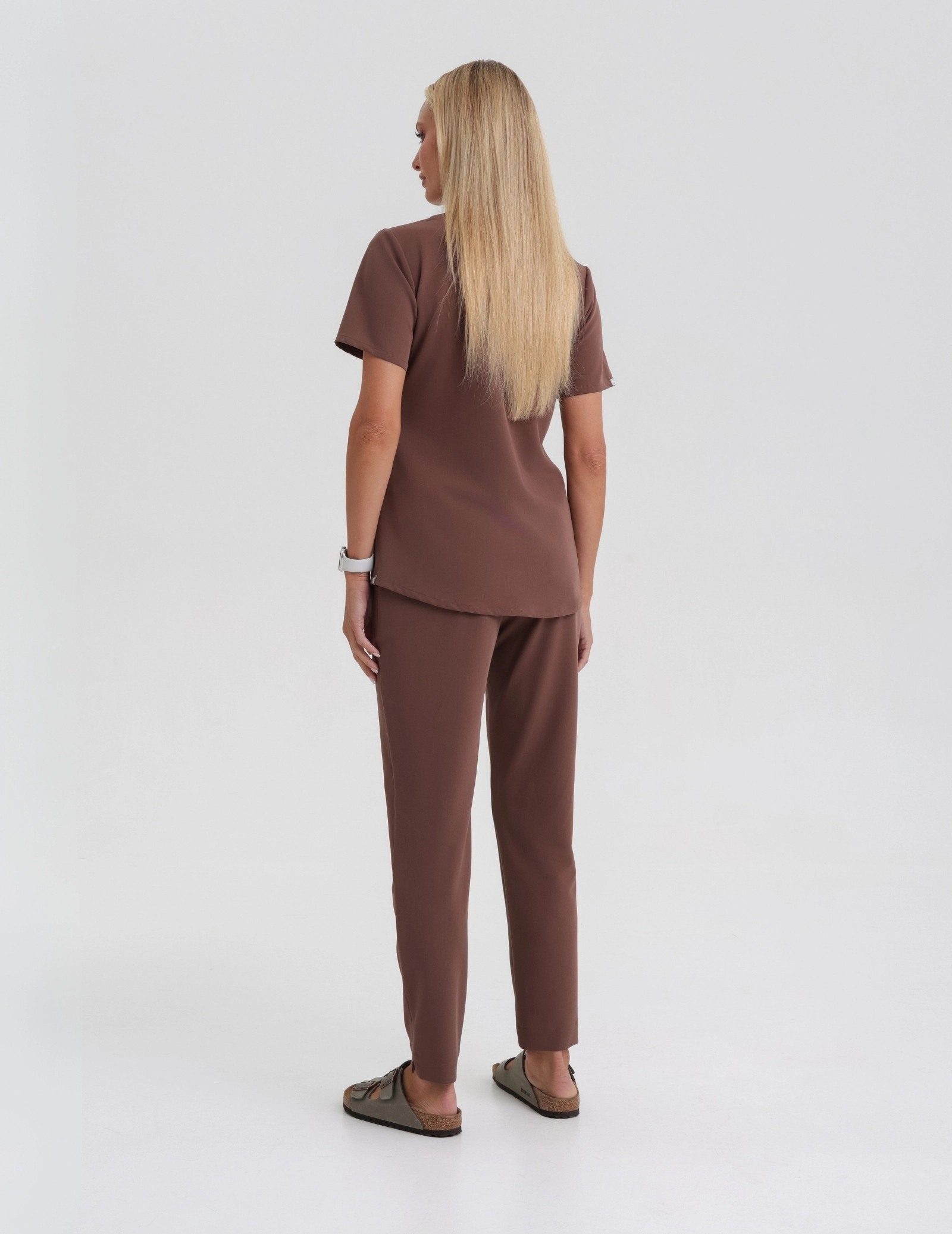 Pantaloni Medici Donna Basic – MILKY BROWN