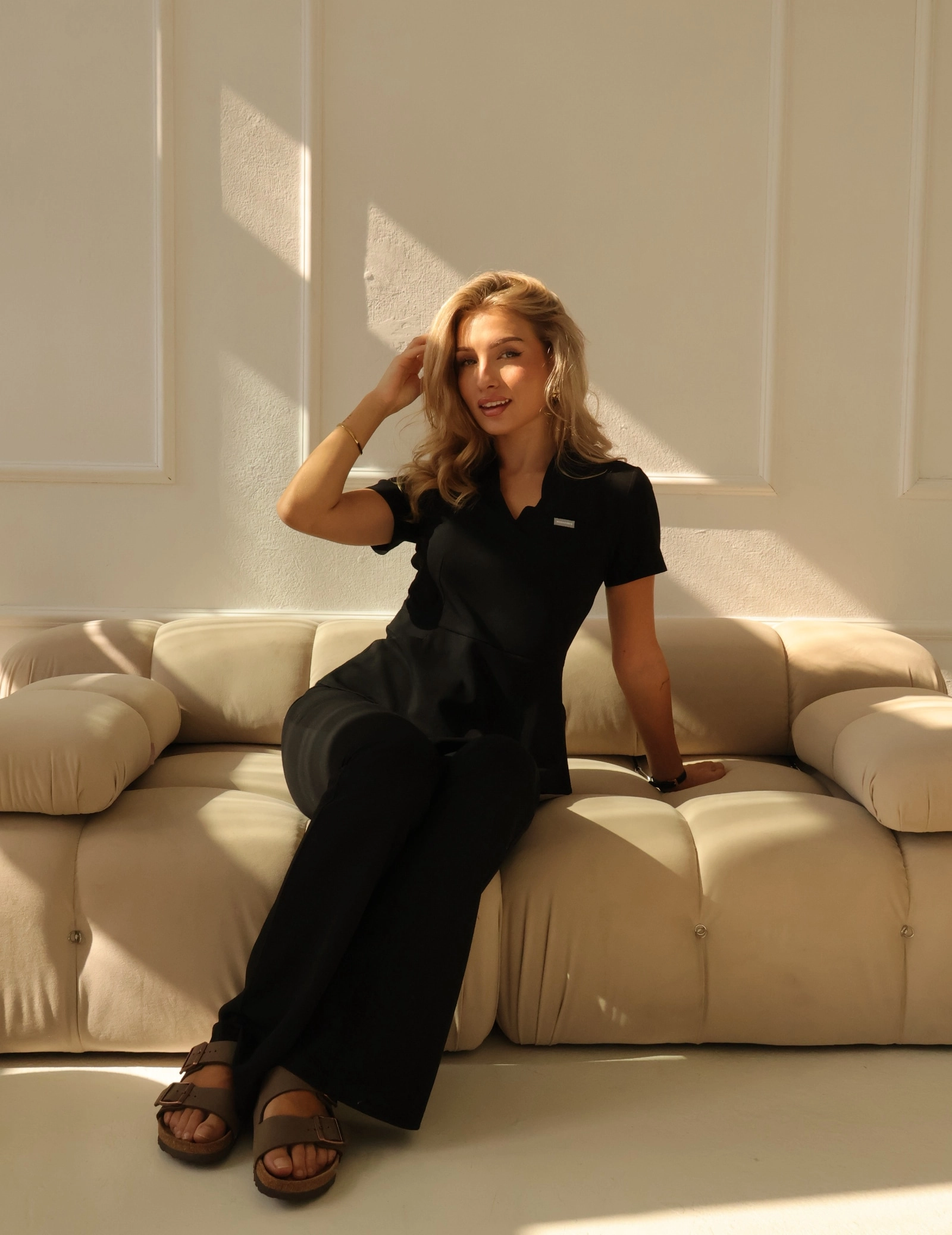 Casacca Medica Kori - BLACK