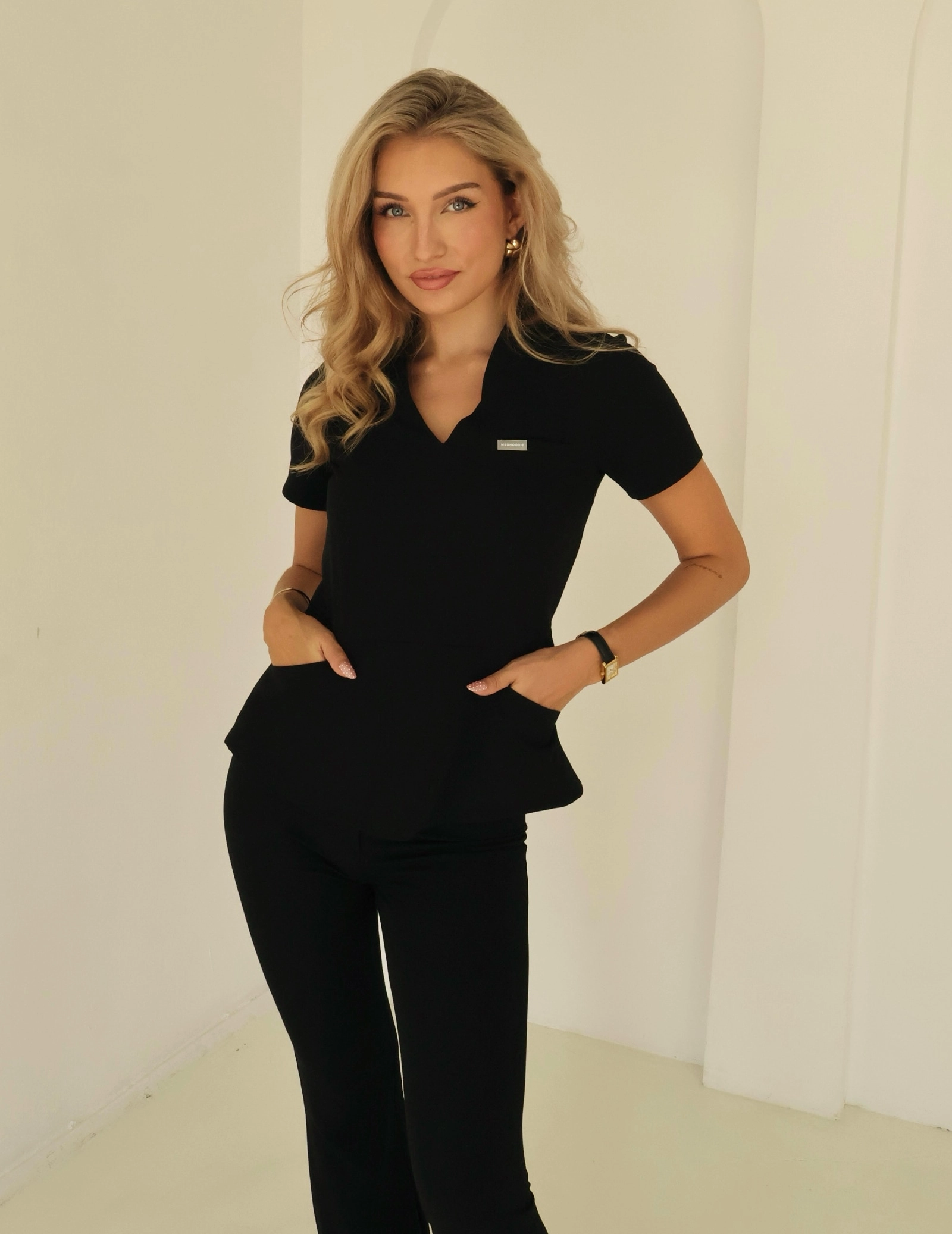 Casacca Medica Kori - BLACK