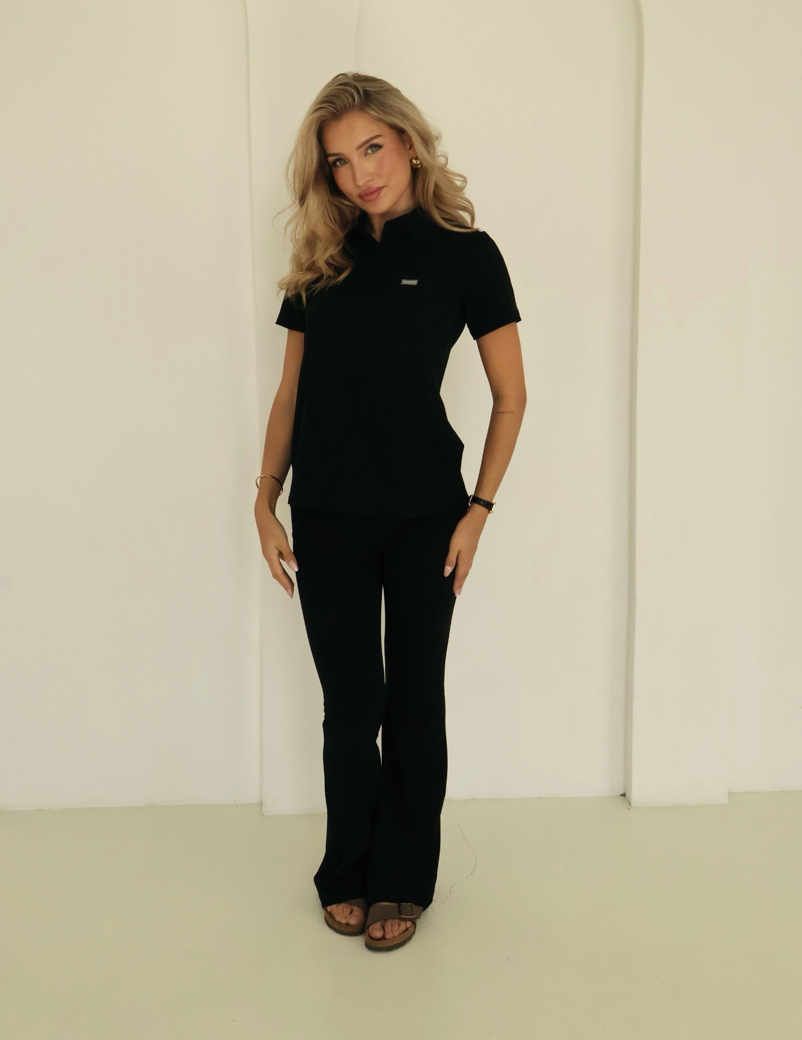 Casacca Medica Polo - BLACK