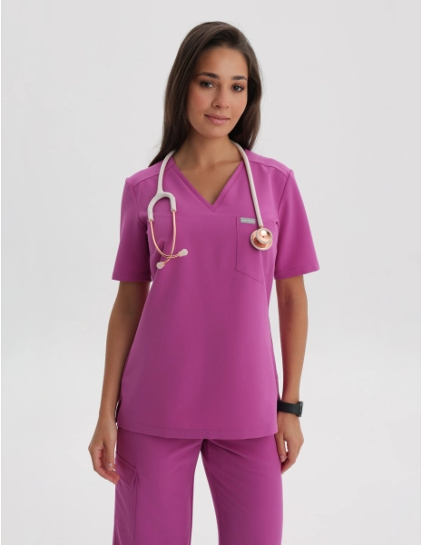 Casacca Medica Raya One Pocket - ELECTRIC PINK