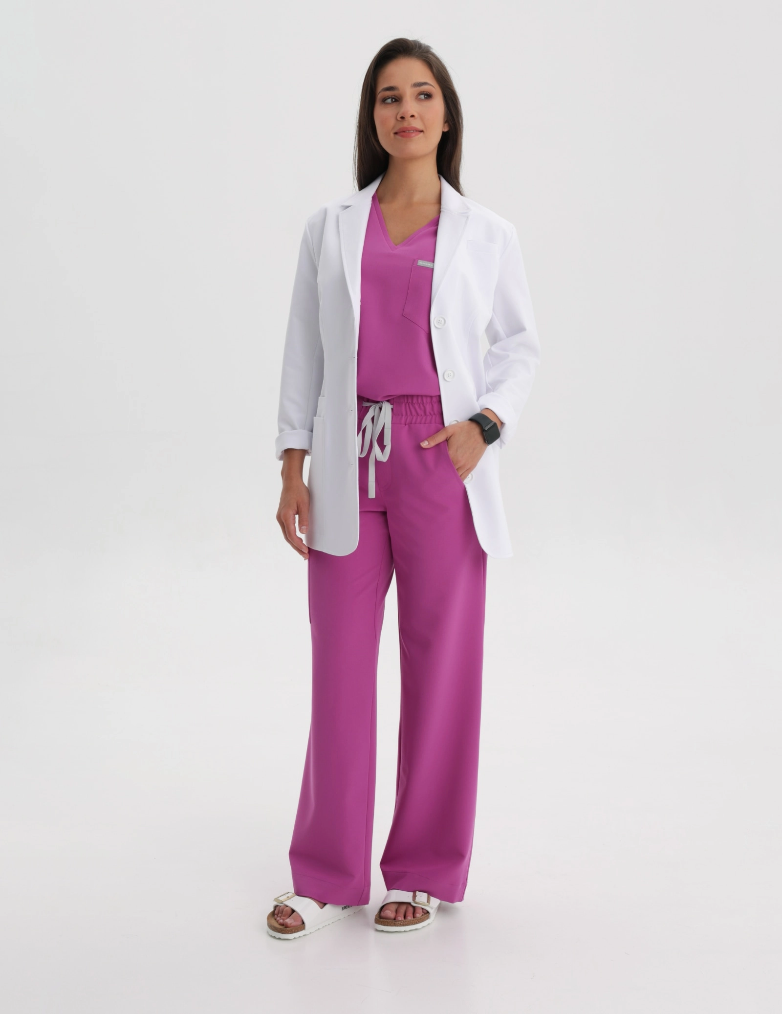 Pantaloni Medici Donna Yoga – ELECTRIC PINK