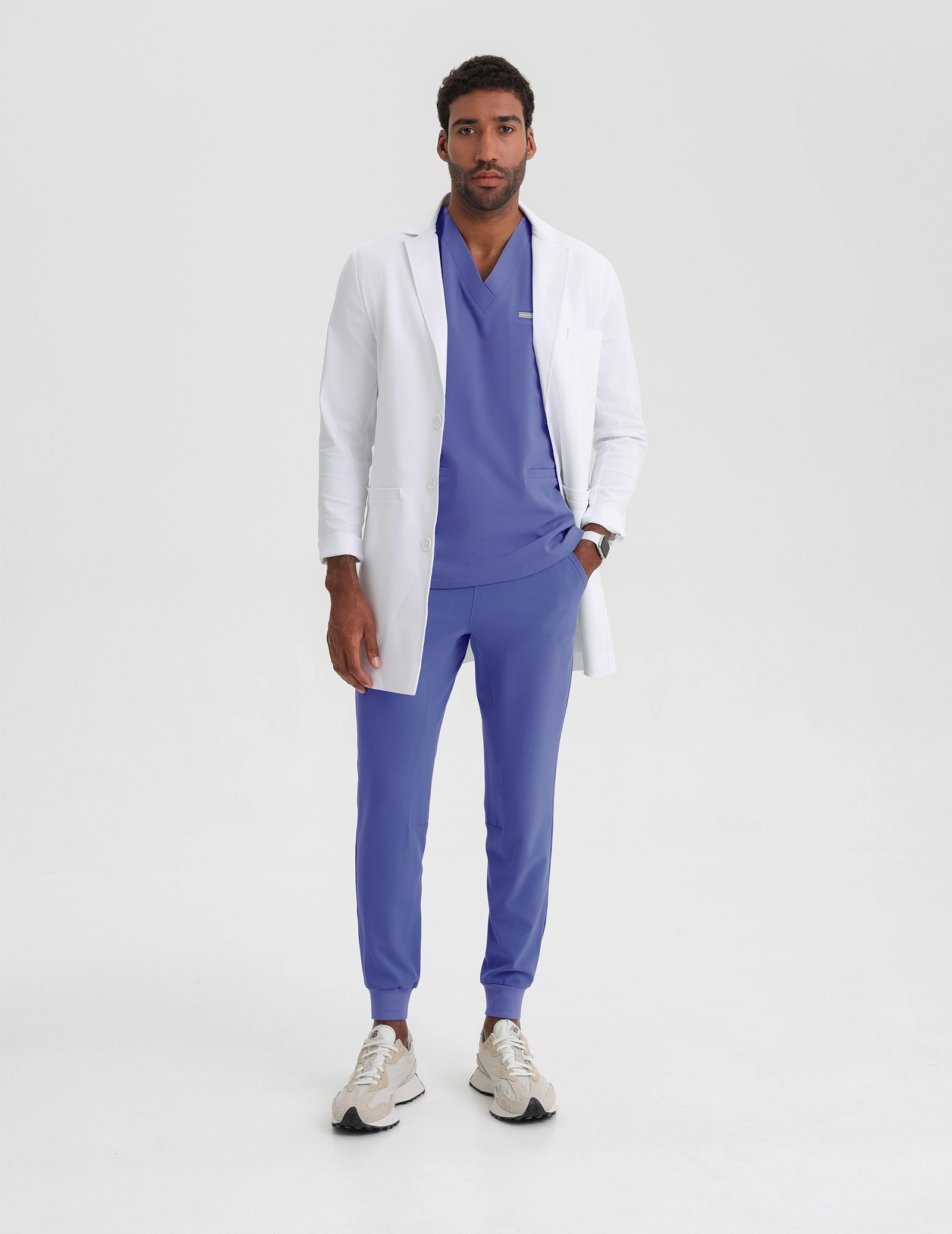 Pantaloni Medici Uomo Jogger – DENIM BLUE