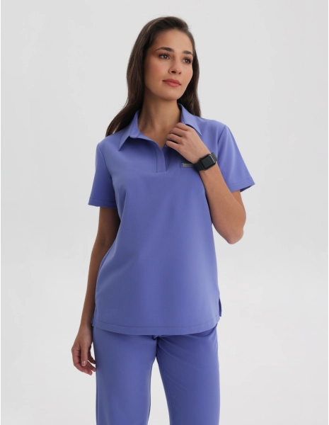 Casacca Medica Polo - DENIM BLUE