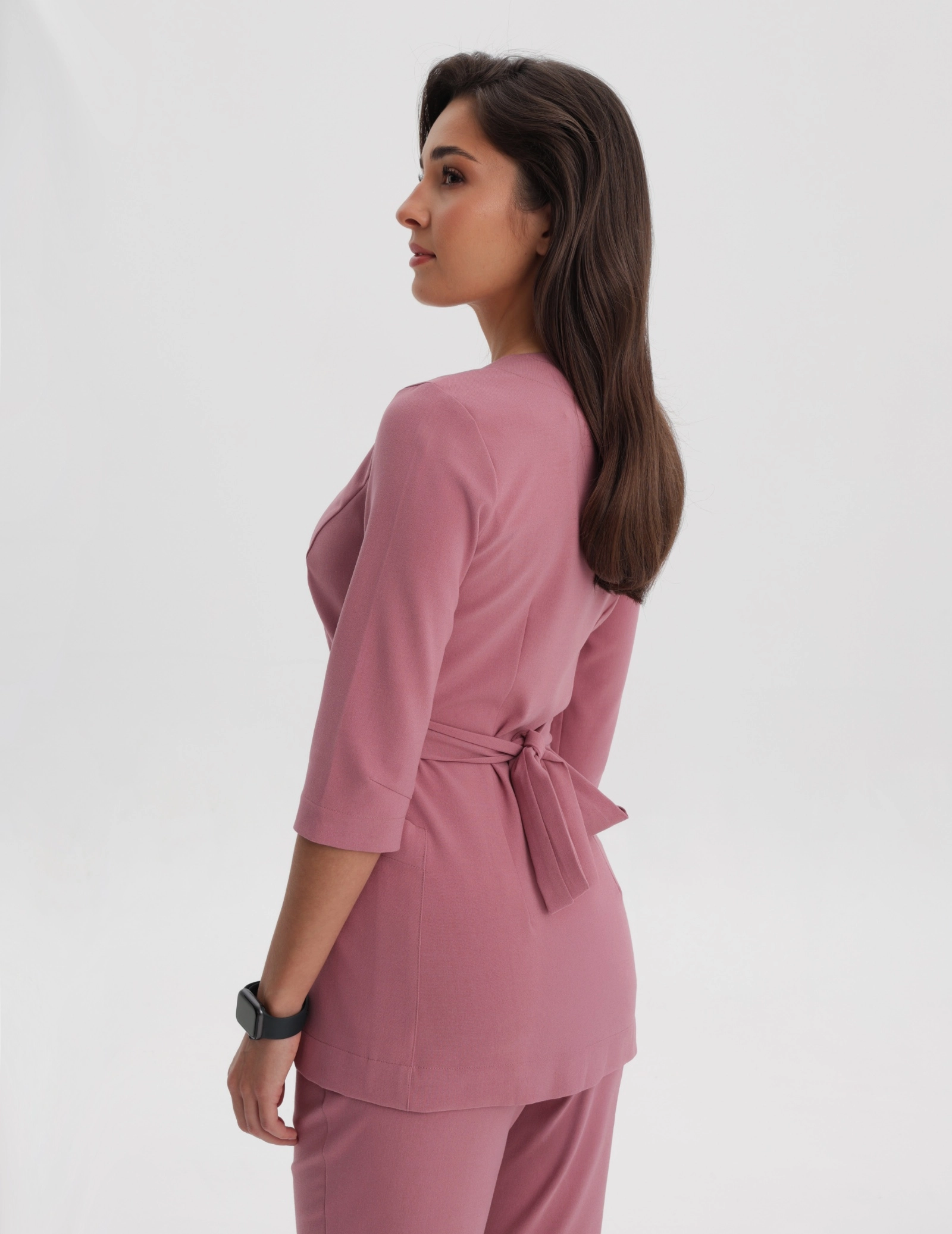 Casacca Medica con Lacci Rosalie - WOODROSE