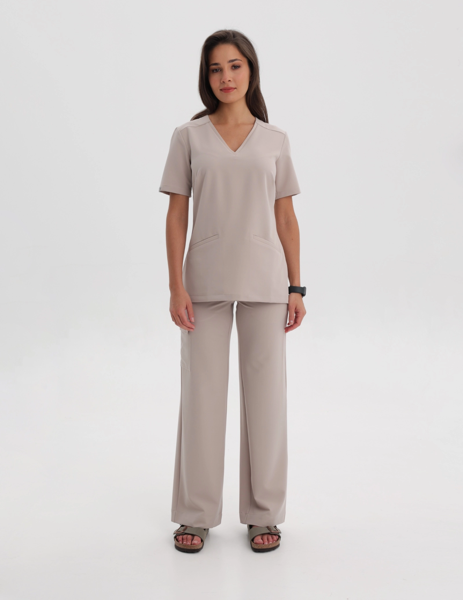 Pantaloni Medici Donna Yoga - COCONUT