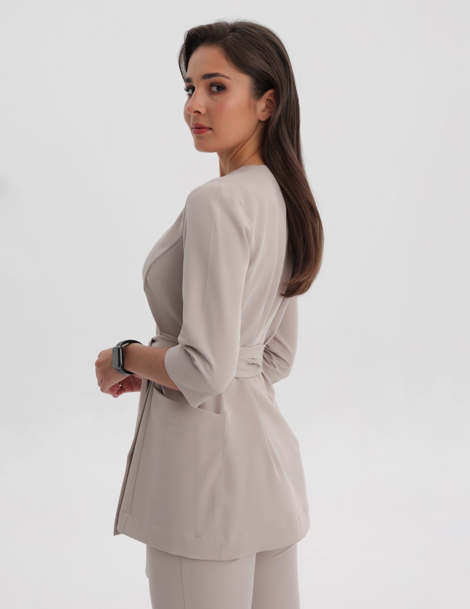 Casacca Medica con Lacci Rosalie - COCONUT