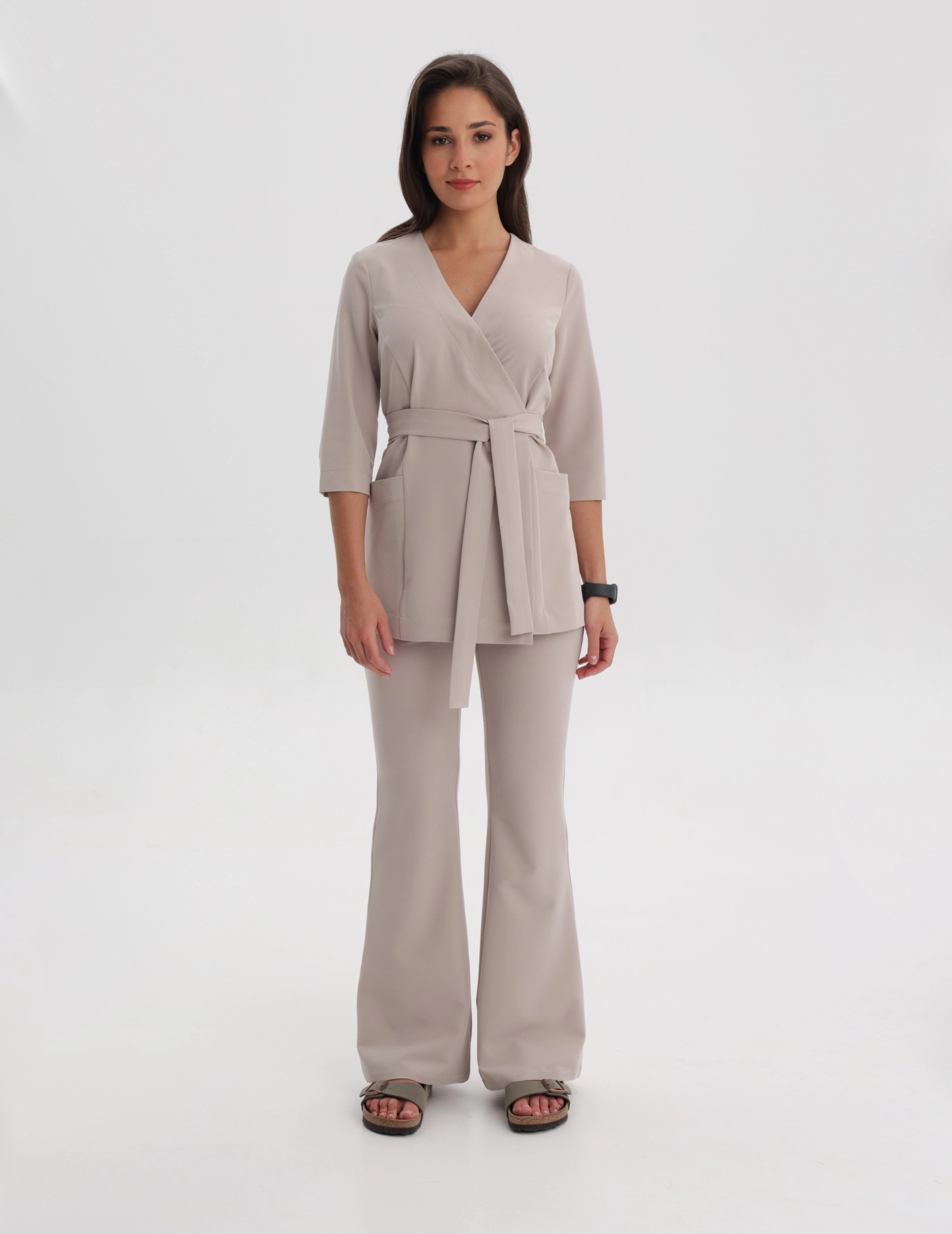 Casacca Medica con Lacci Rosalie - COCONUT