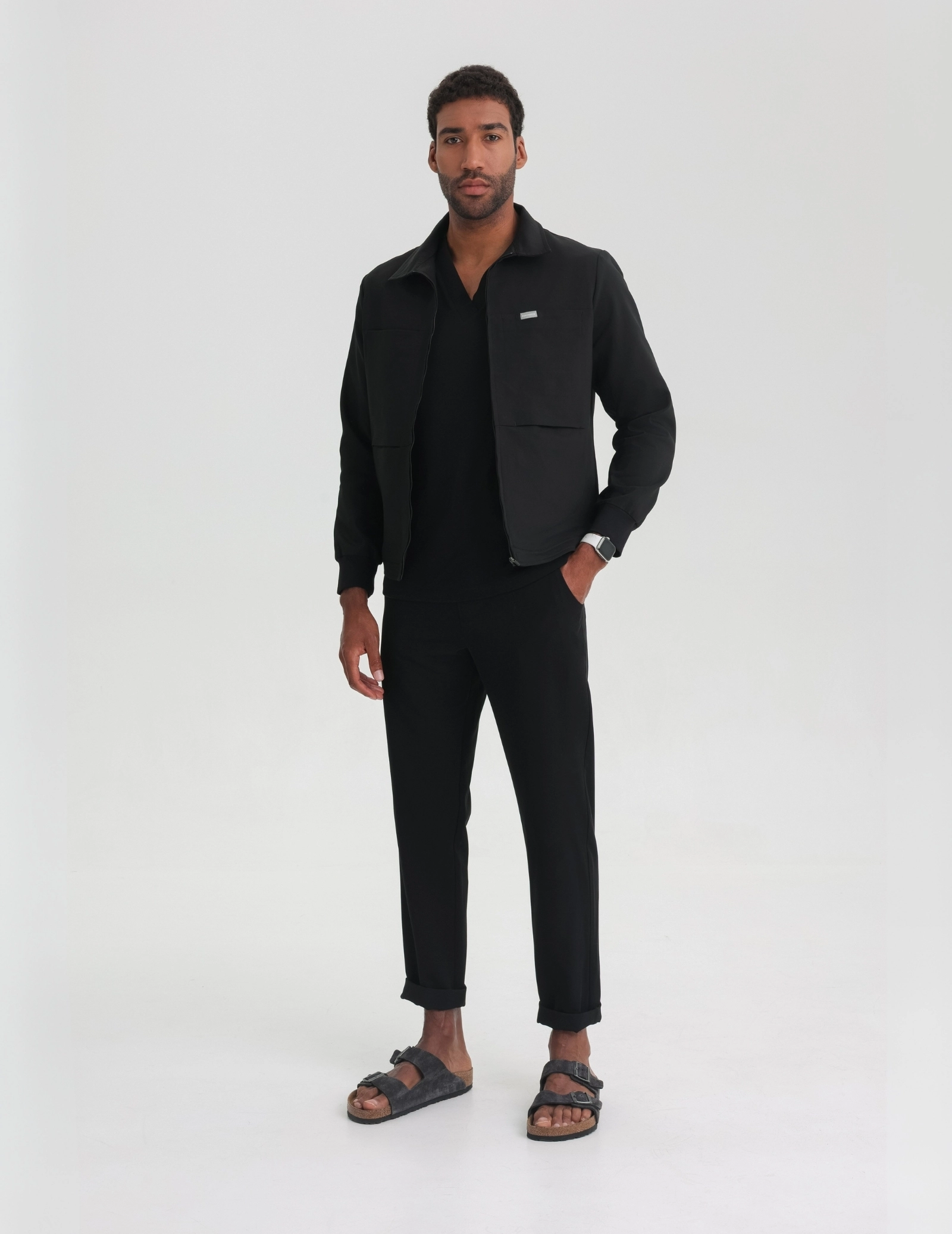 Giacca Medica da Uomo Hunter - BLACK