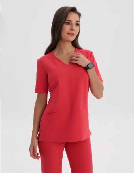 Casacca Medica Casy - POP RED