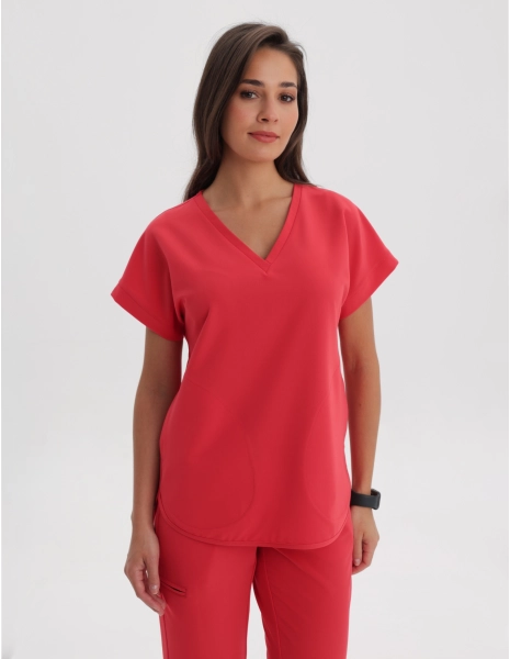 Casacca Medica Kendall - POP RED