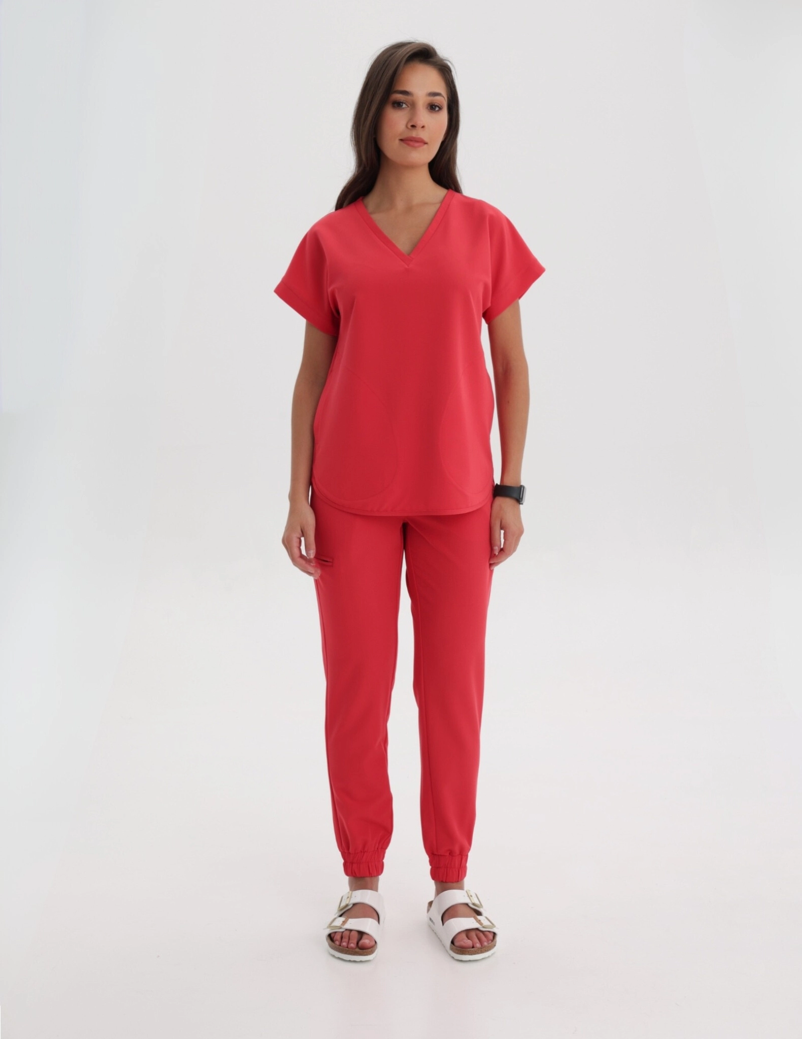 Casacca Medica Kendall - POP RED