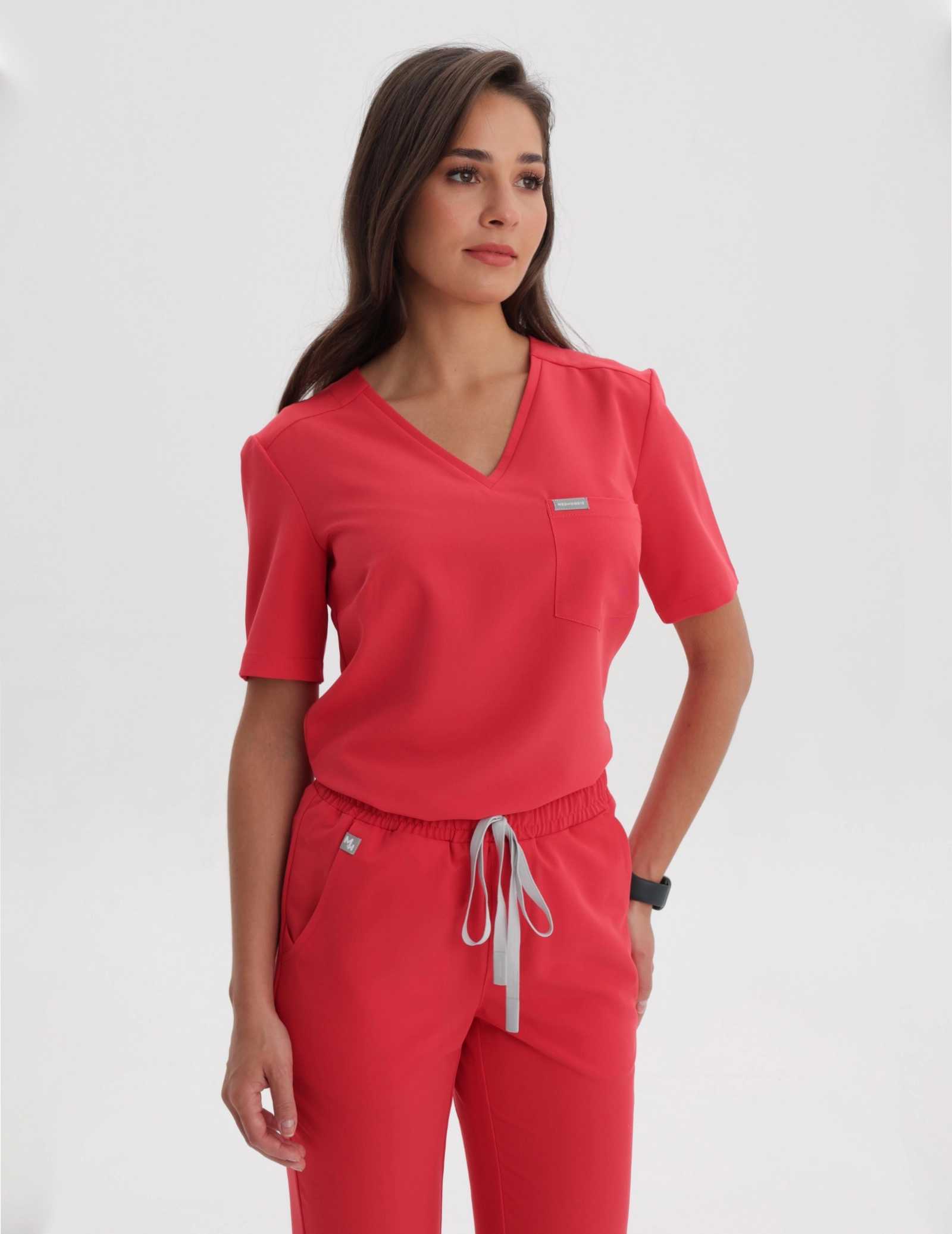 Casacca Medica Raya One Pocket - POP RED