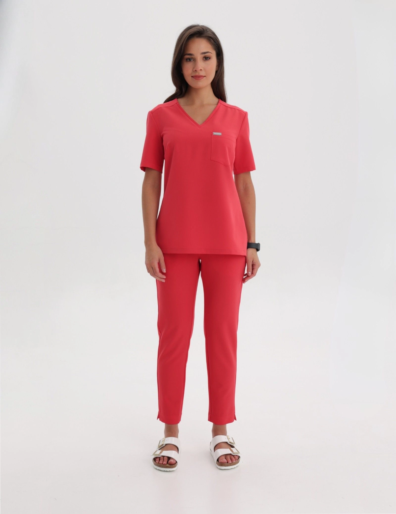Casacca Medica Raya One Pocket - POP RED