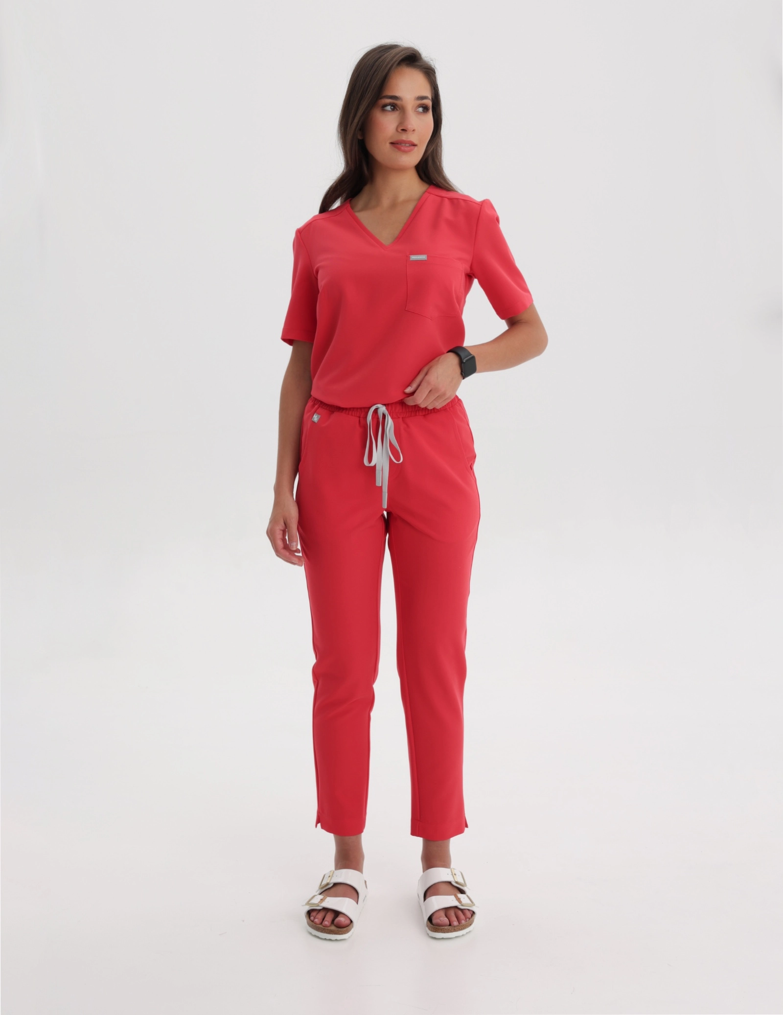 Casacca Medica Raya One Pocket - POP RED