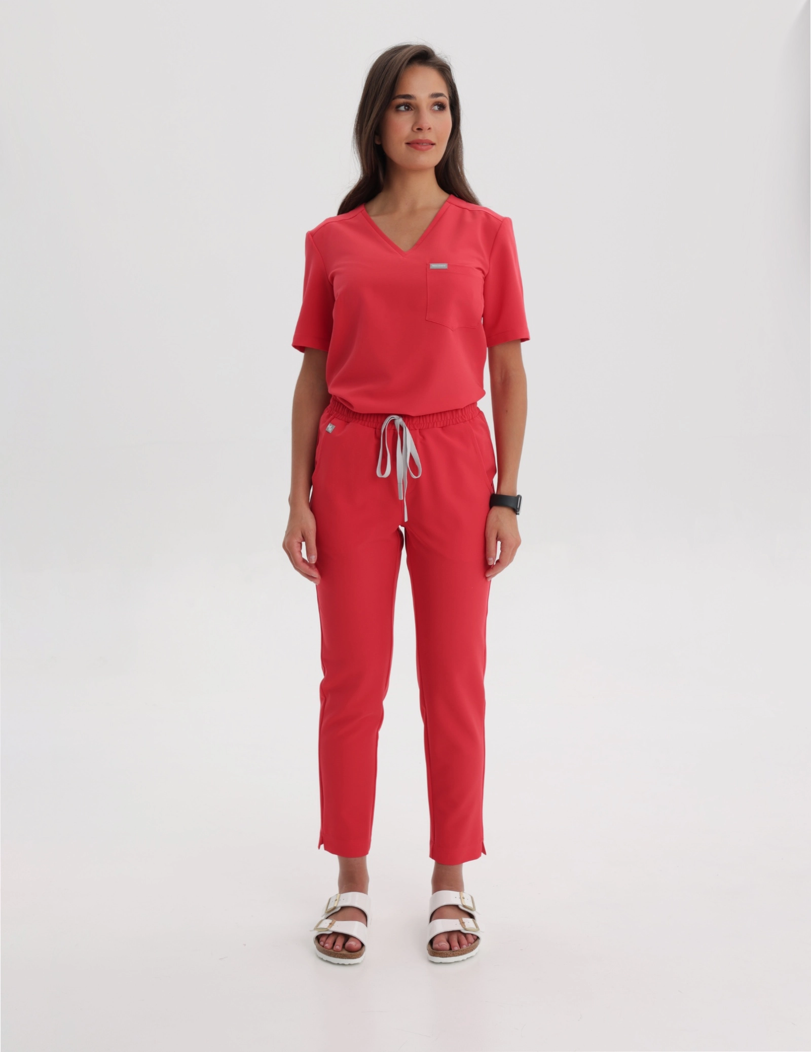 Casacca Medica Raya One Pocket - POP RED