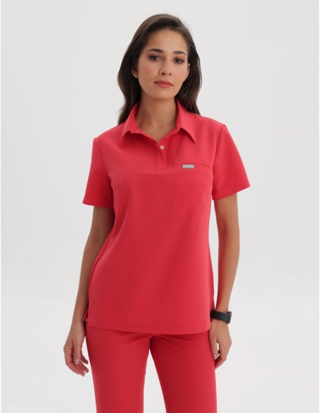 Casacca Medica Polo - POP RED