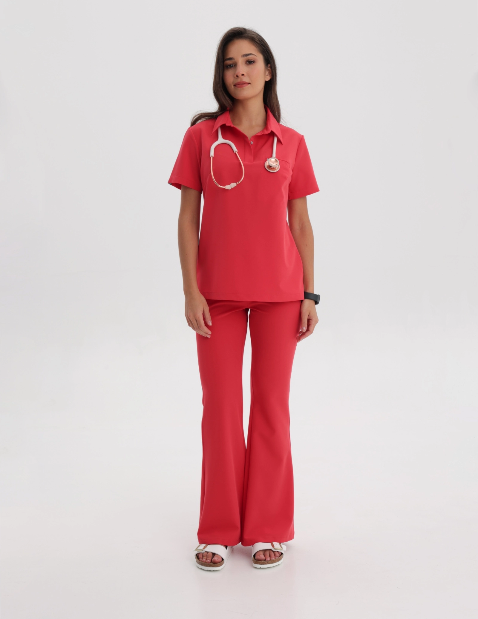 Casacca Medica Polo - POP RED