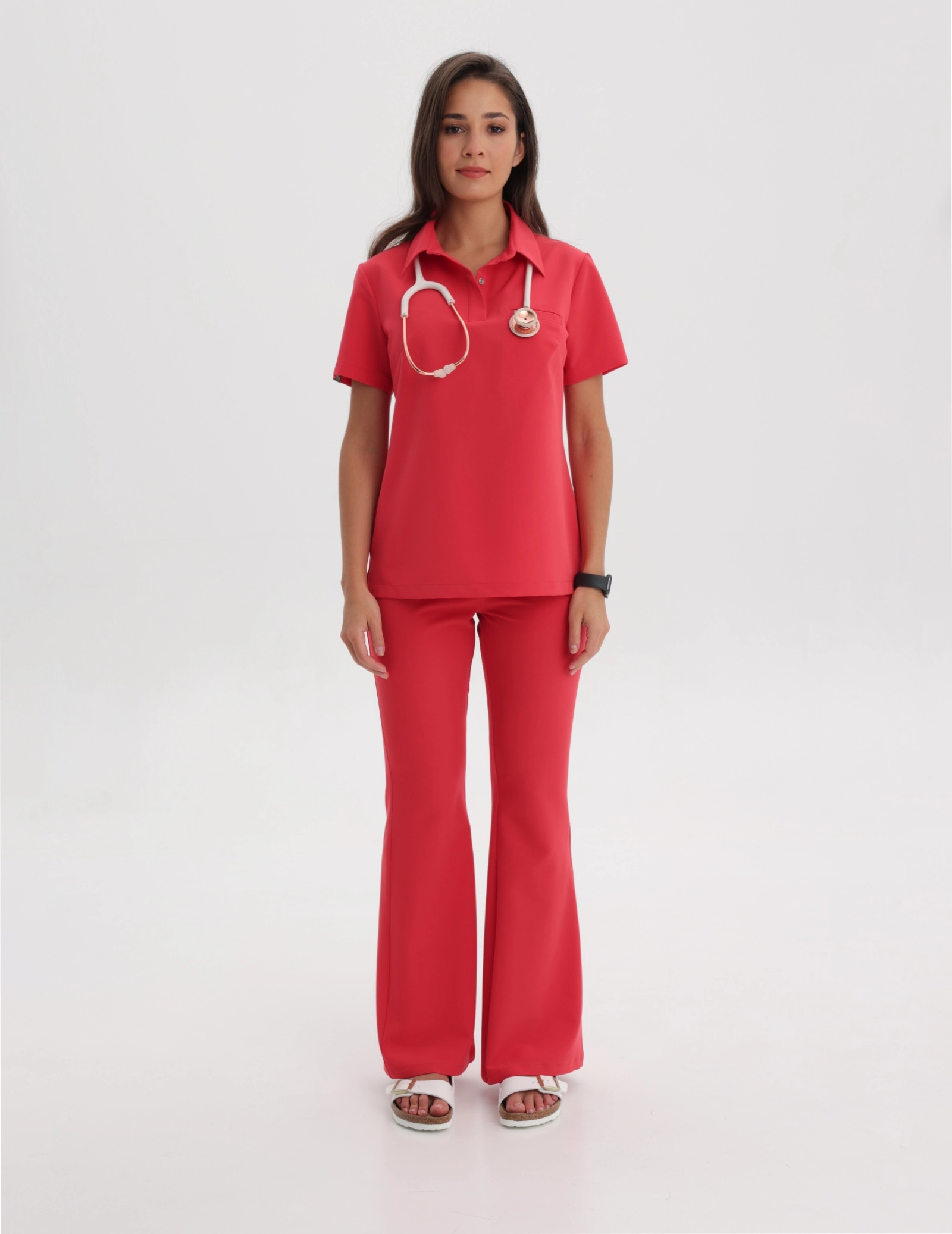 Casacca Medica Polo - POP RED