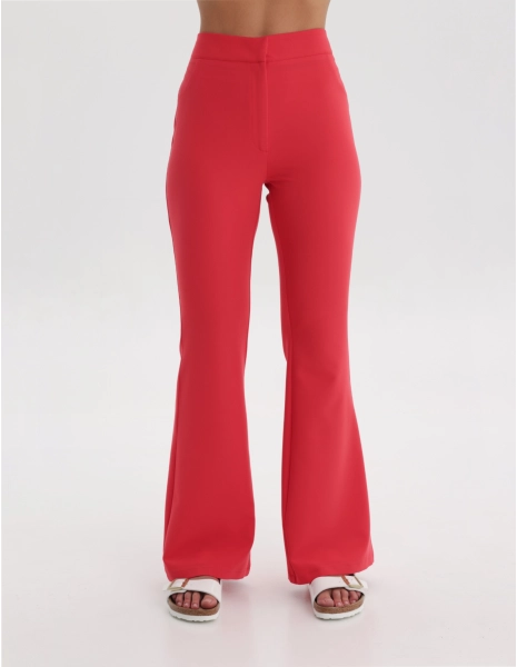 Pantaloni Medici Donna Flare – POP RED