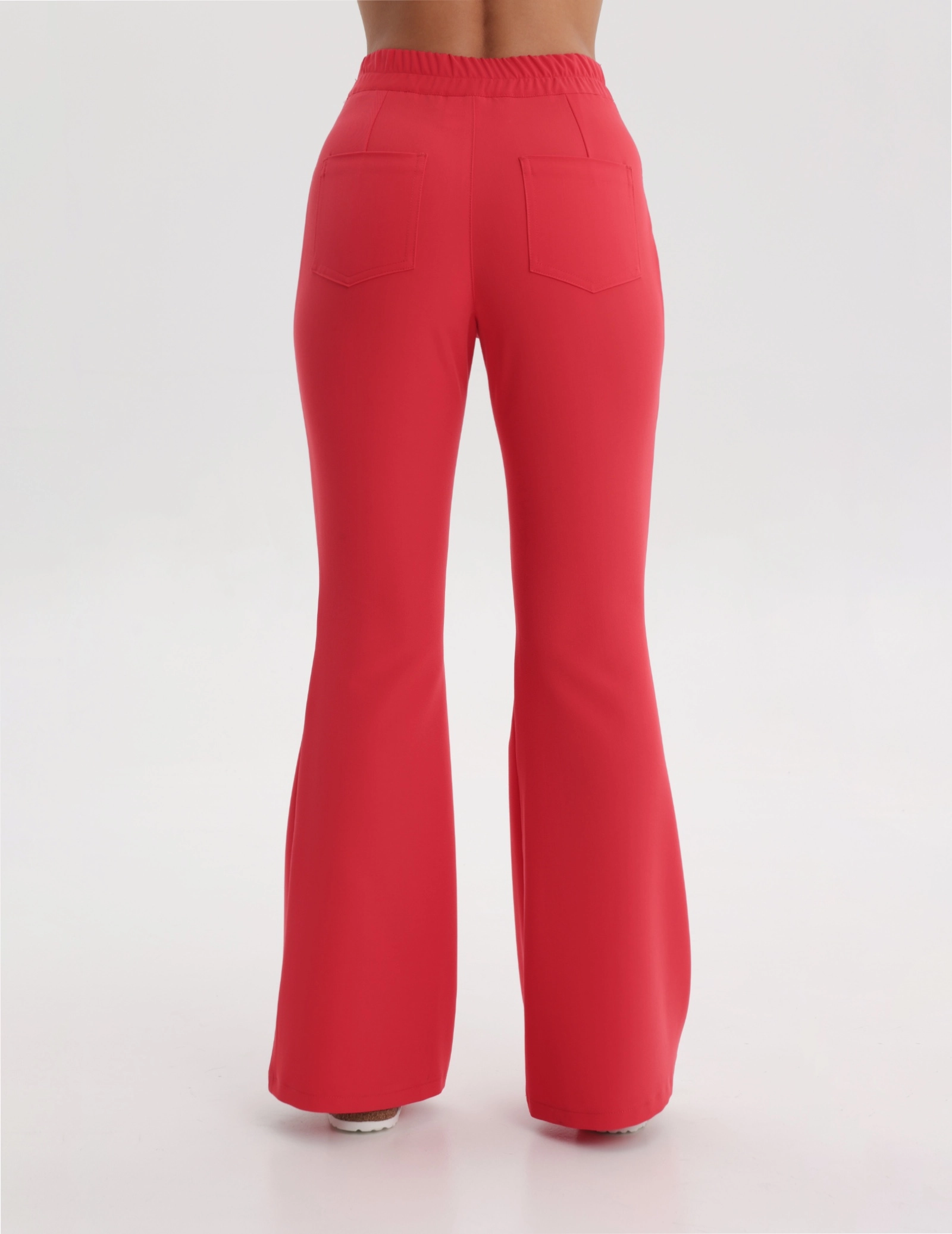 Pantaloni Medici Donna Flare – POP RED