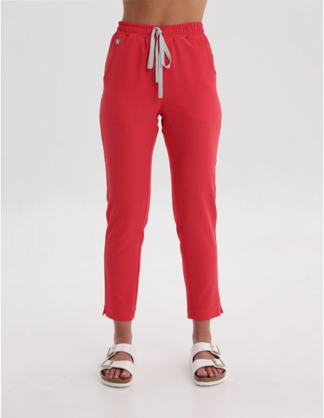 Pantaloni Medici Donna Basic – POP RED