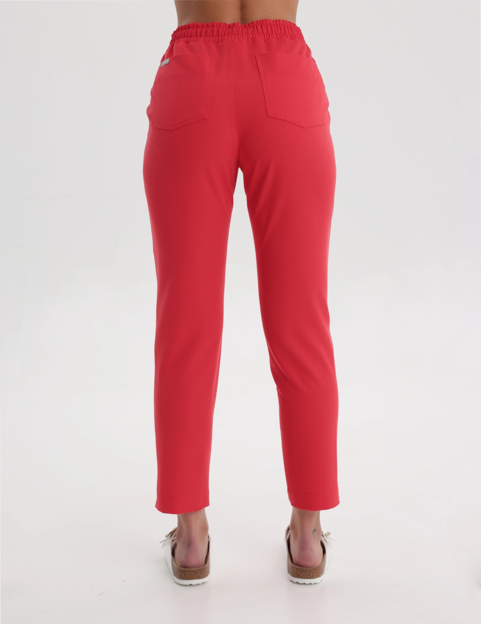 Pantaloni Medici Donna Basic – POP RED