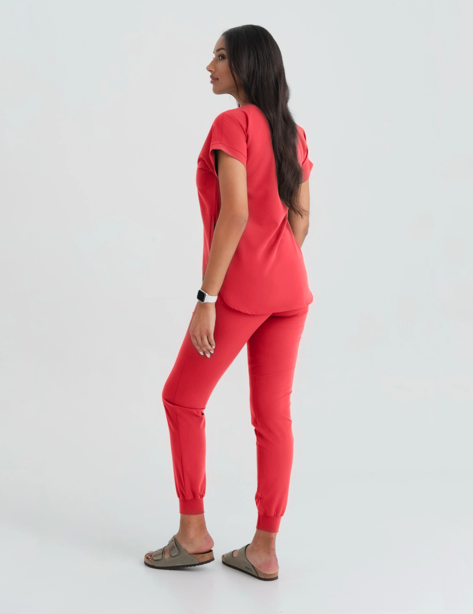 Pantaloni Medici Donna Jogger - POP RED
