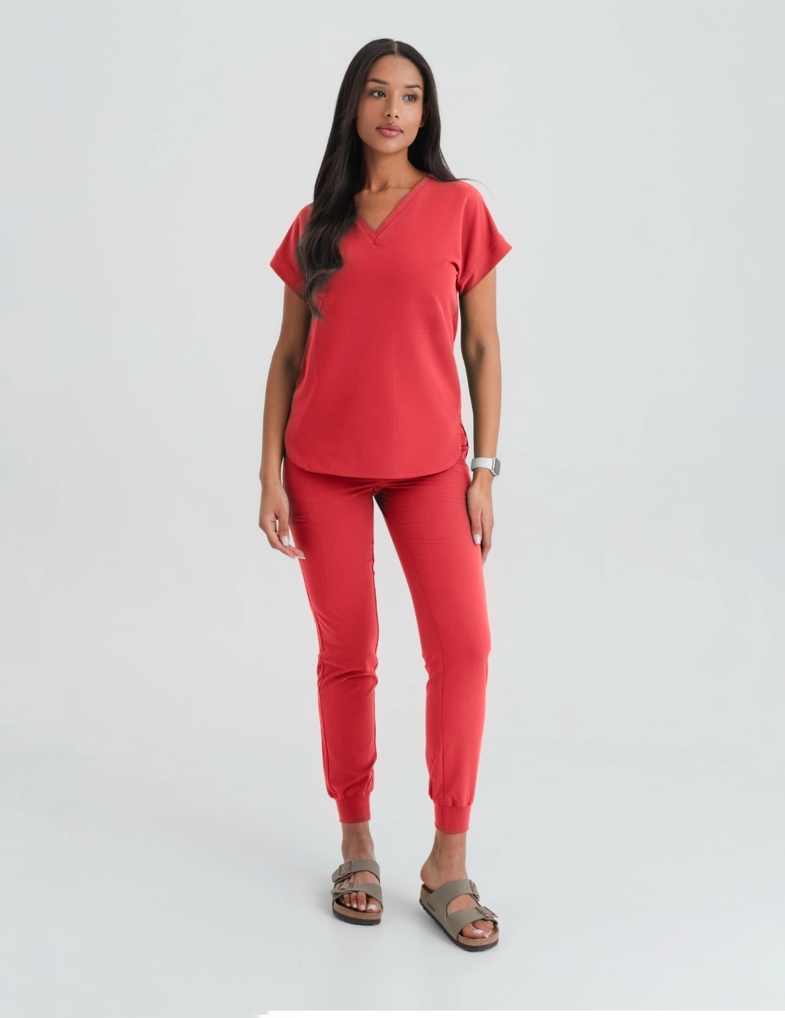 Pantaloni Medici Donna Jogger - POP RED