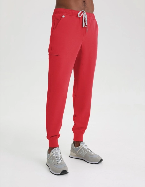 Pantaloni Medici Uomo Jogger - POP RED