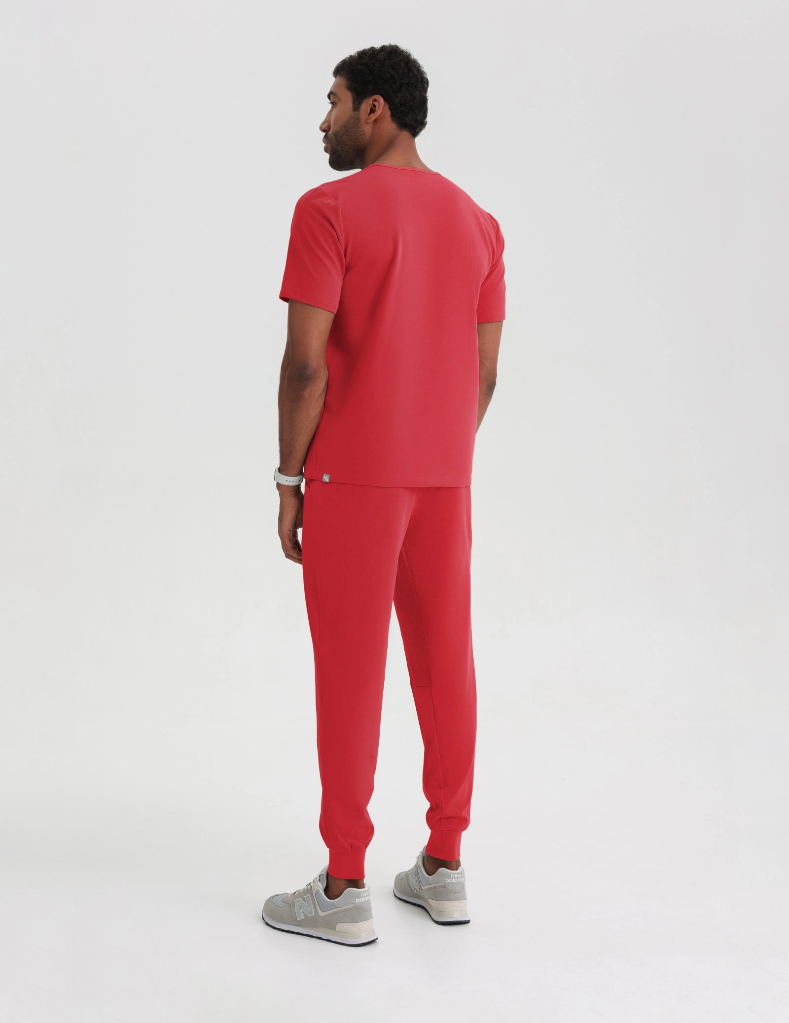 Pantaloni Medici Uomo Jogger - POP RED