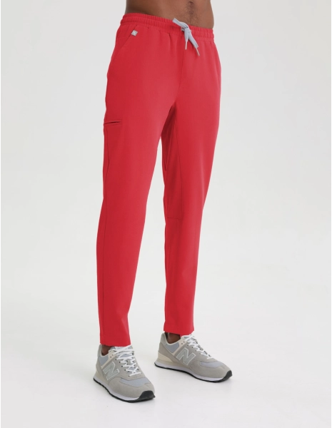 Pantaloni Medici Uomo Basic - POP RED