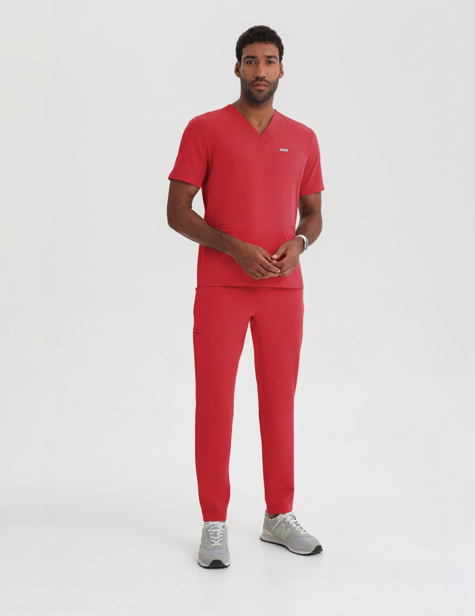 Pantaloni Medici Uomo Basic - POP RED