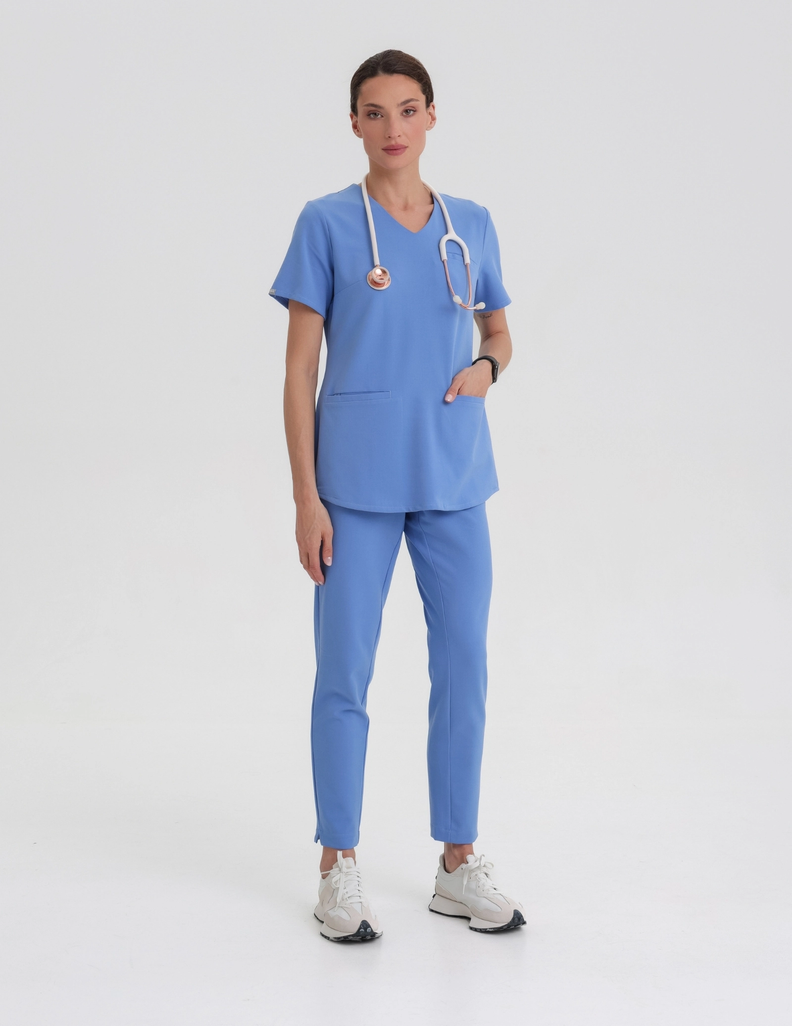 Casacca Medica Grace - MARINA BLUE