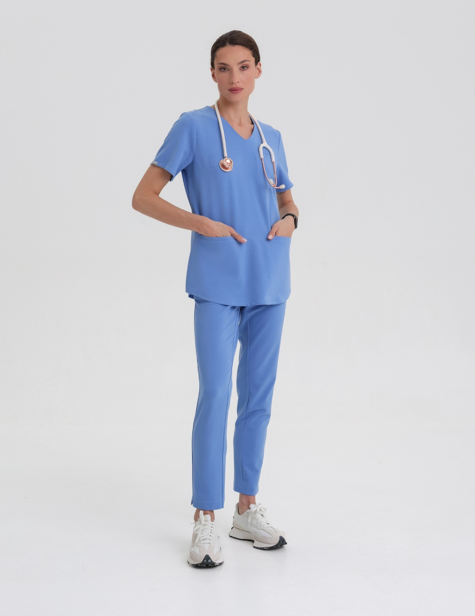 Casacca Medica Grace - MARINA BLUE